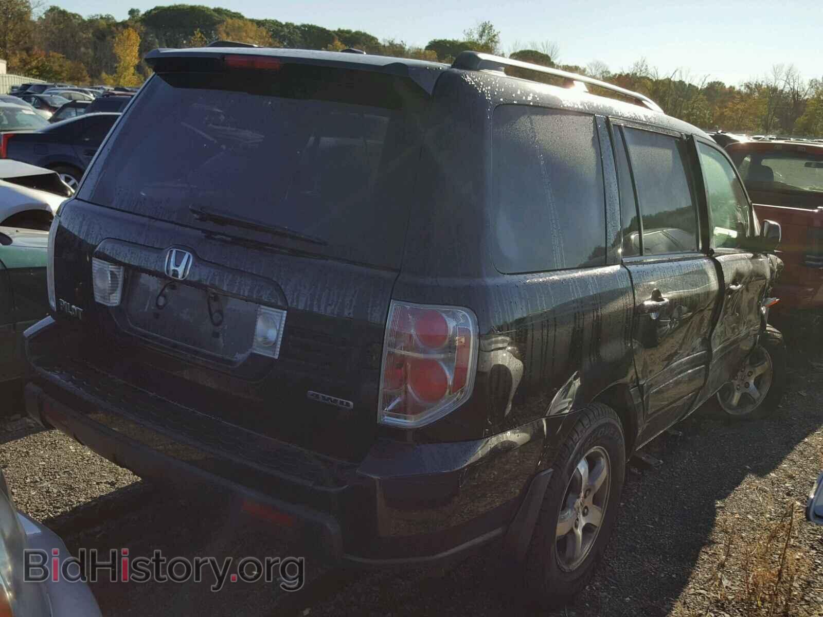 2007 HONDA PILOT - VIN: 2HKYF185X7H502096 - Фото 4