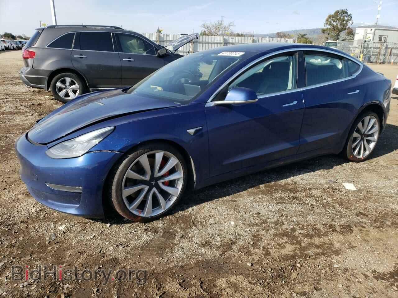 Photo 5YJ3E1EB7KF530520 - TESLA MODEL 3 2019