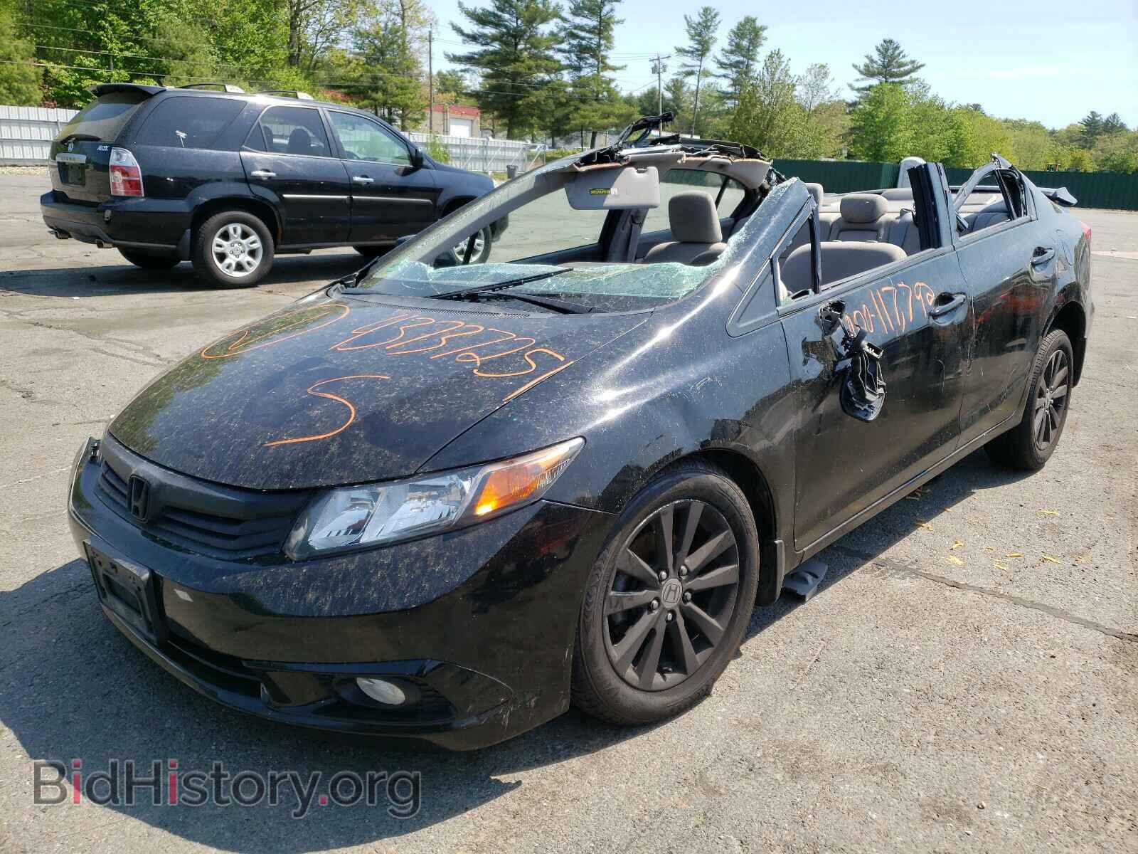 2012 HONDA CIVIC - VIN: 2HGFB2F86CH301788 - Фото 2
