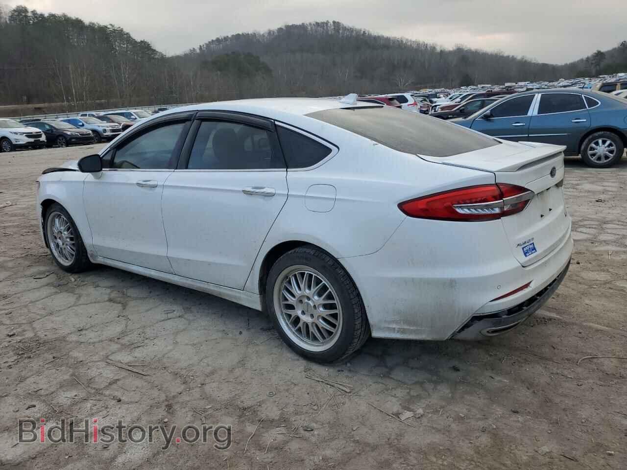 2019 FORD FUSION - VIN: 3FA6P0D95KR187291 - Фото 2