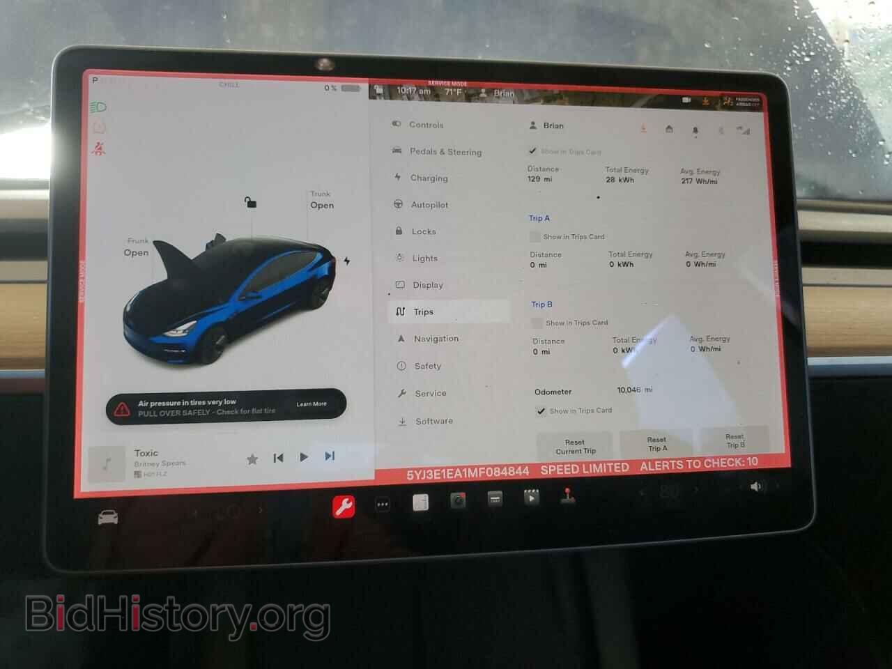 2021 TESLA MODEL 3 - VIN: 5YJ3E1EA1MF084844 - Photo 9
