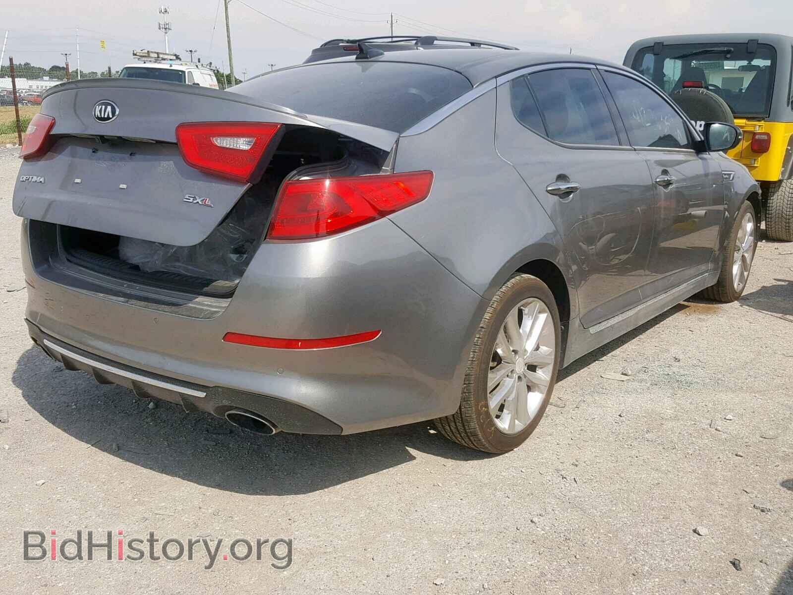 2015 KIA OPTIMA - VIN: 5XXGR4A65FG424182 - Фото 4