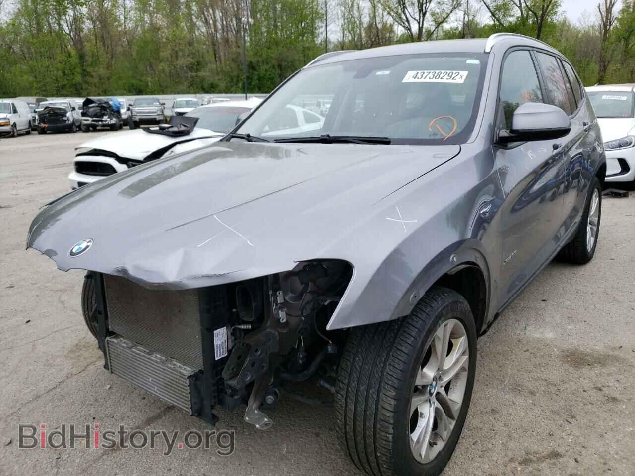 2015 BMW X3 - VIN: 5UXWX7C50F0K31428 - Фото 2