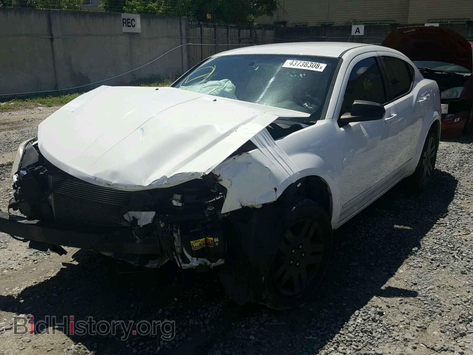 2012 DODGE AVENGER - VIN: 1C3CDZAB1CN194166 - Фото 2
