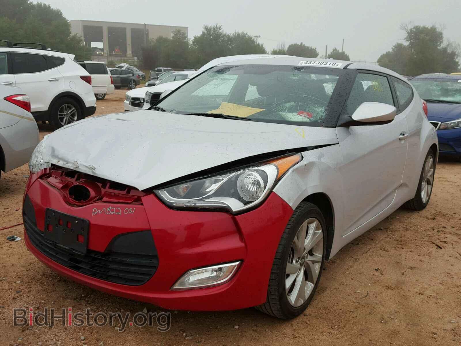 2017 HYUNDAI VELOSTER - VIN: KMHTC6AD5HU308063 - Фото 2