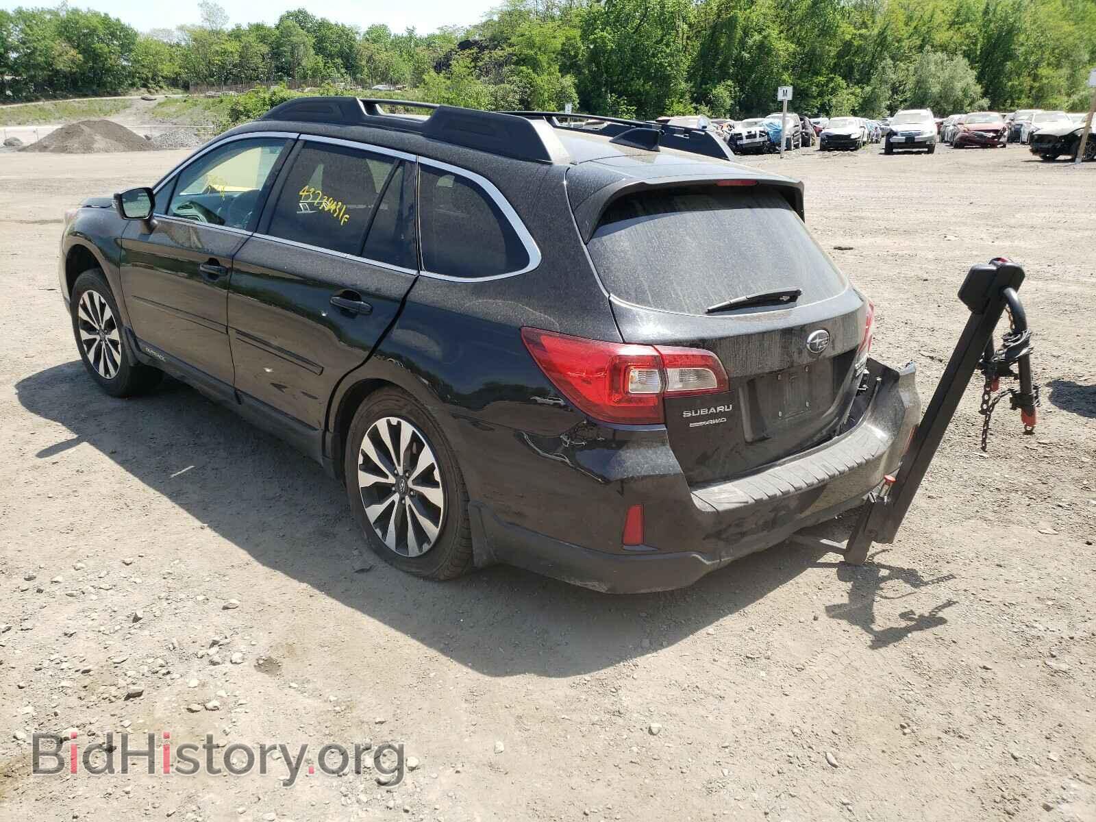 2016 SUBARU OUTBACK - VIN: 4S4BSANC7G3226858 - Фото 3