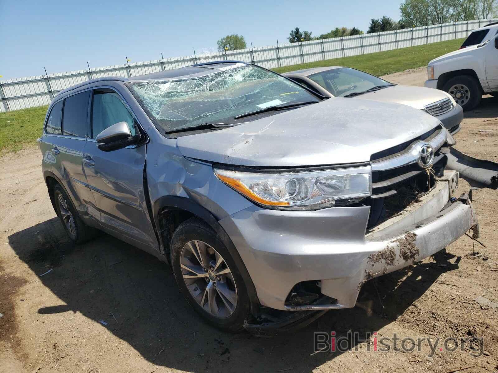 Фотография 5TDJKRFH6ES013422 - TOYOTA HIGHLANDER 2014