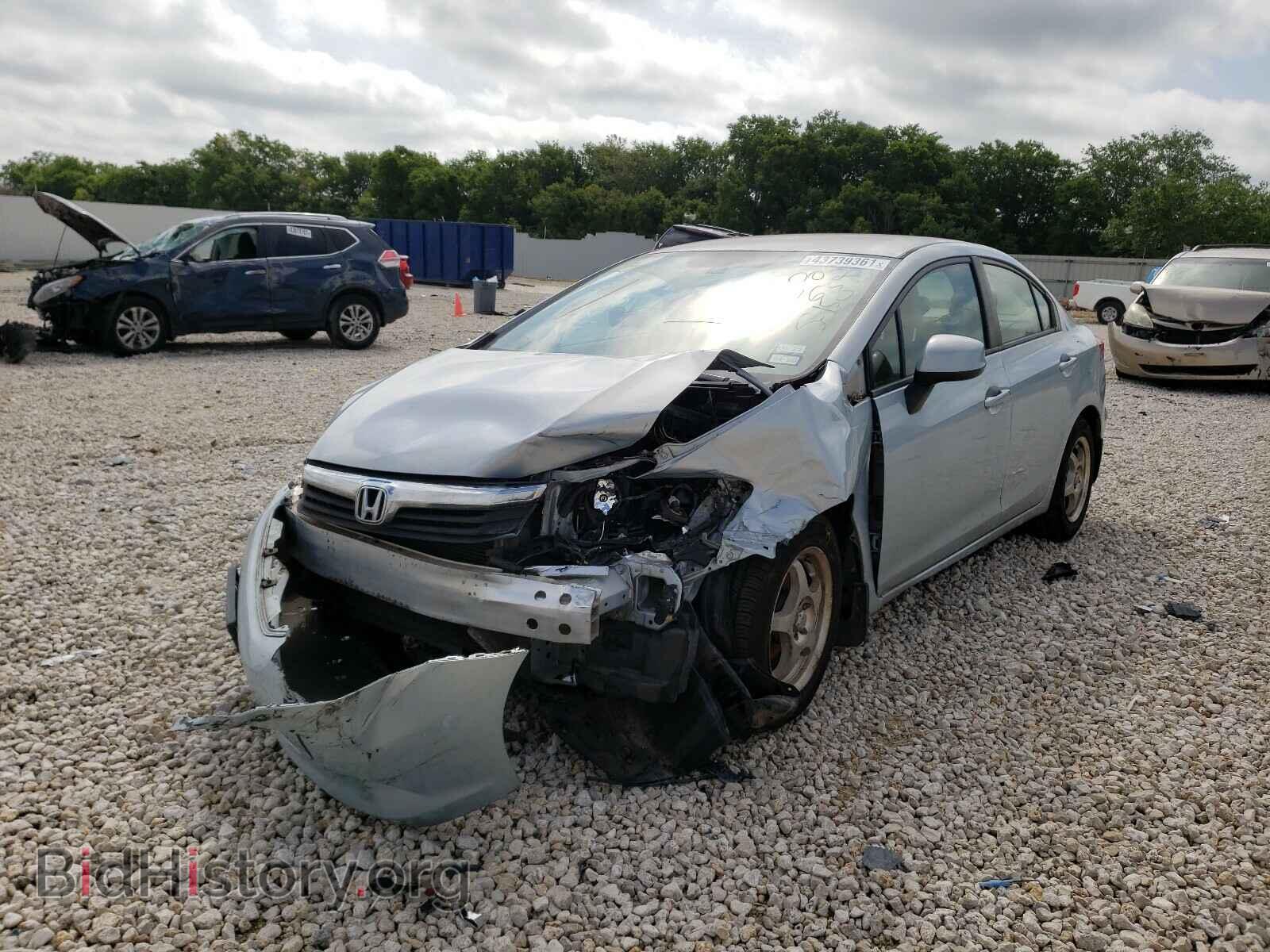2012 HONDA CIVIC - VIN: JHMFB2F54CS002263 - Photo 2