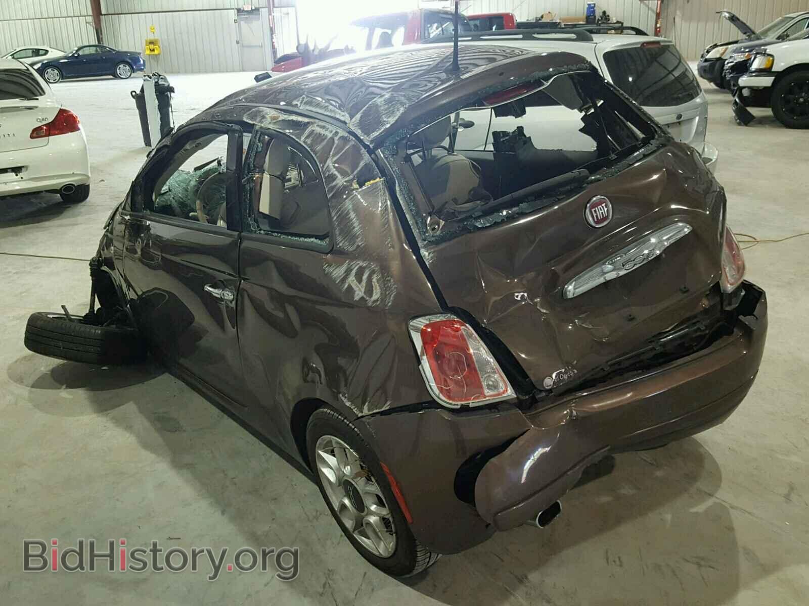 2014 FIAT 500 - VIN: 3C3CFFAR1ET293952 - Фото 3