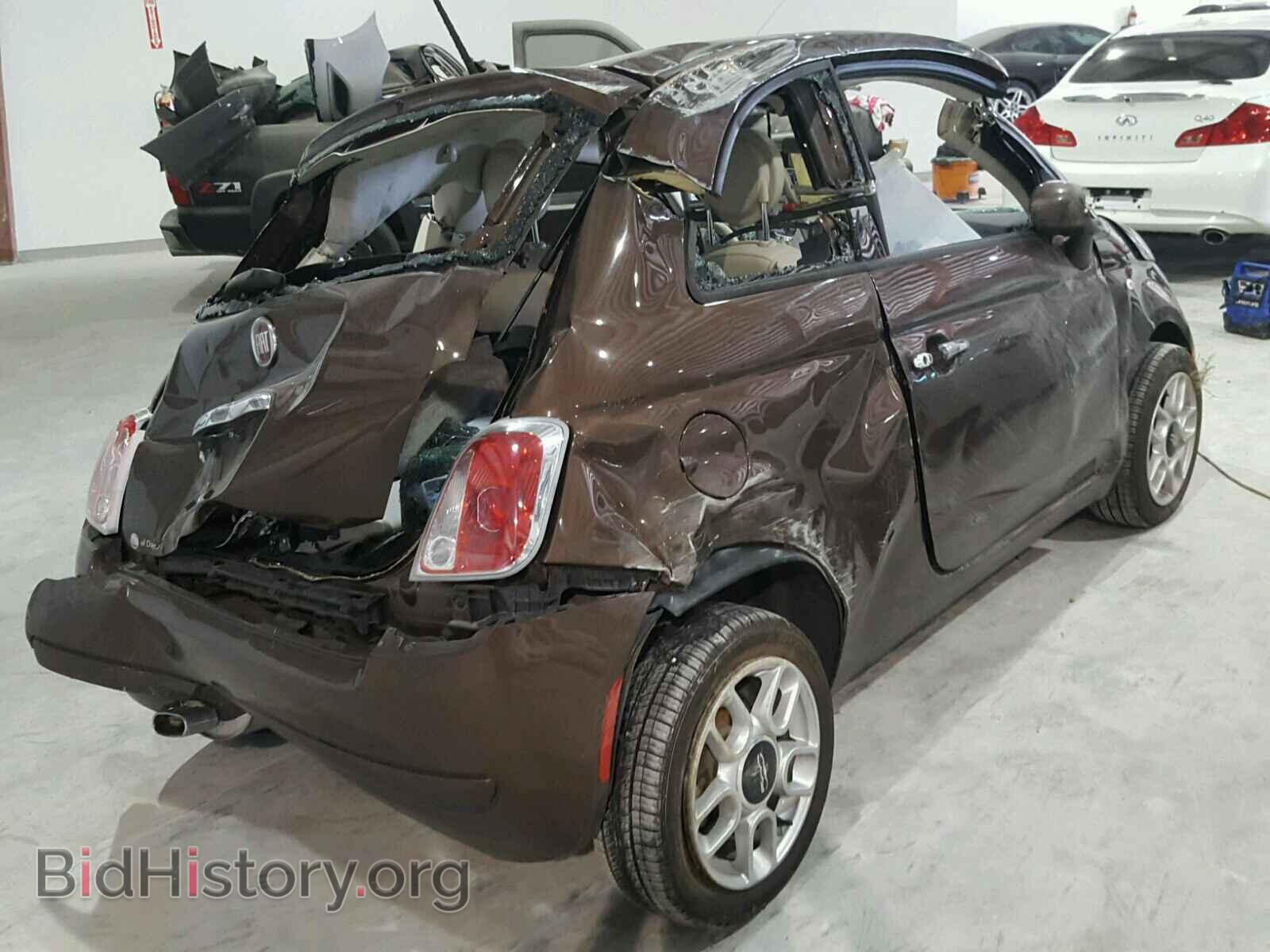 2014 FIAT 500 - VIN: 3C3CFFAR1ET293952 - Фото 4