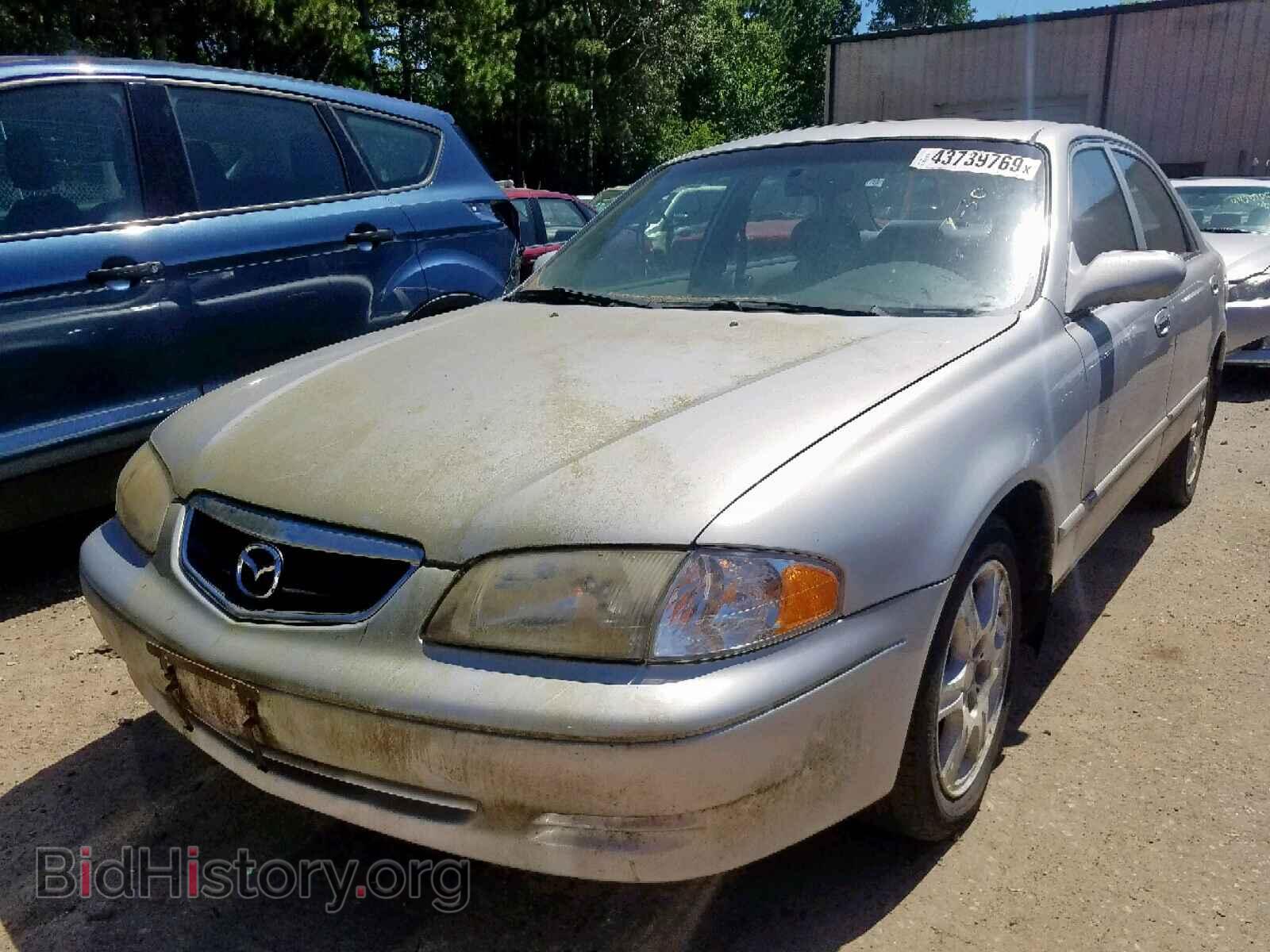 2000 MAZDA 626 - VIN: 1YVGF22F1Y5121834 - Фото 2