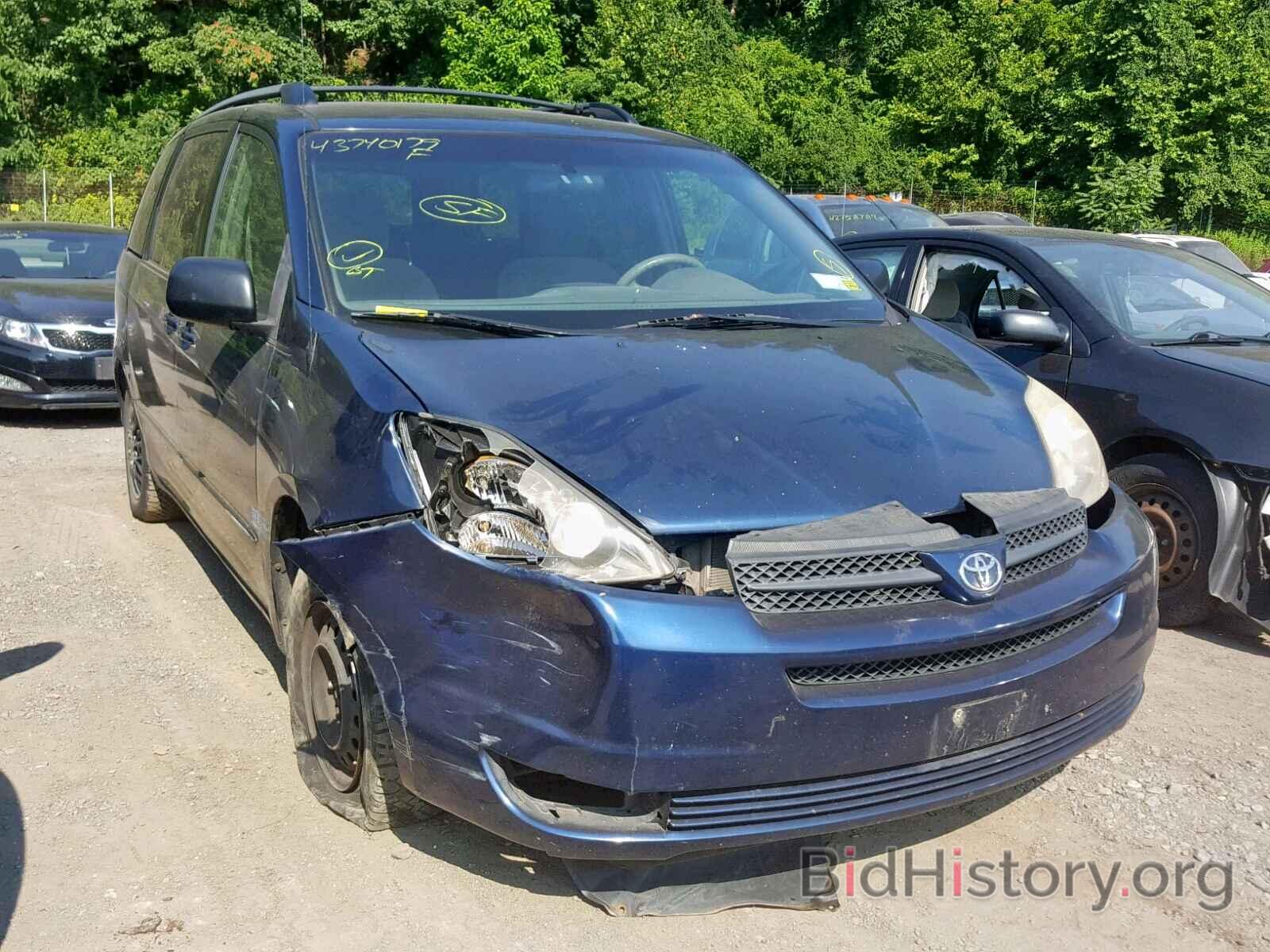 Фотография 5TDZA23C55S332056 - TOYOTA SIENNA CE 2005