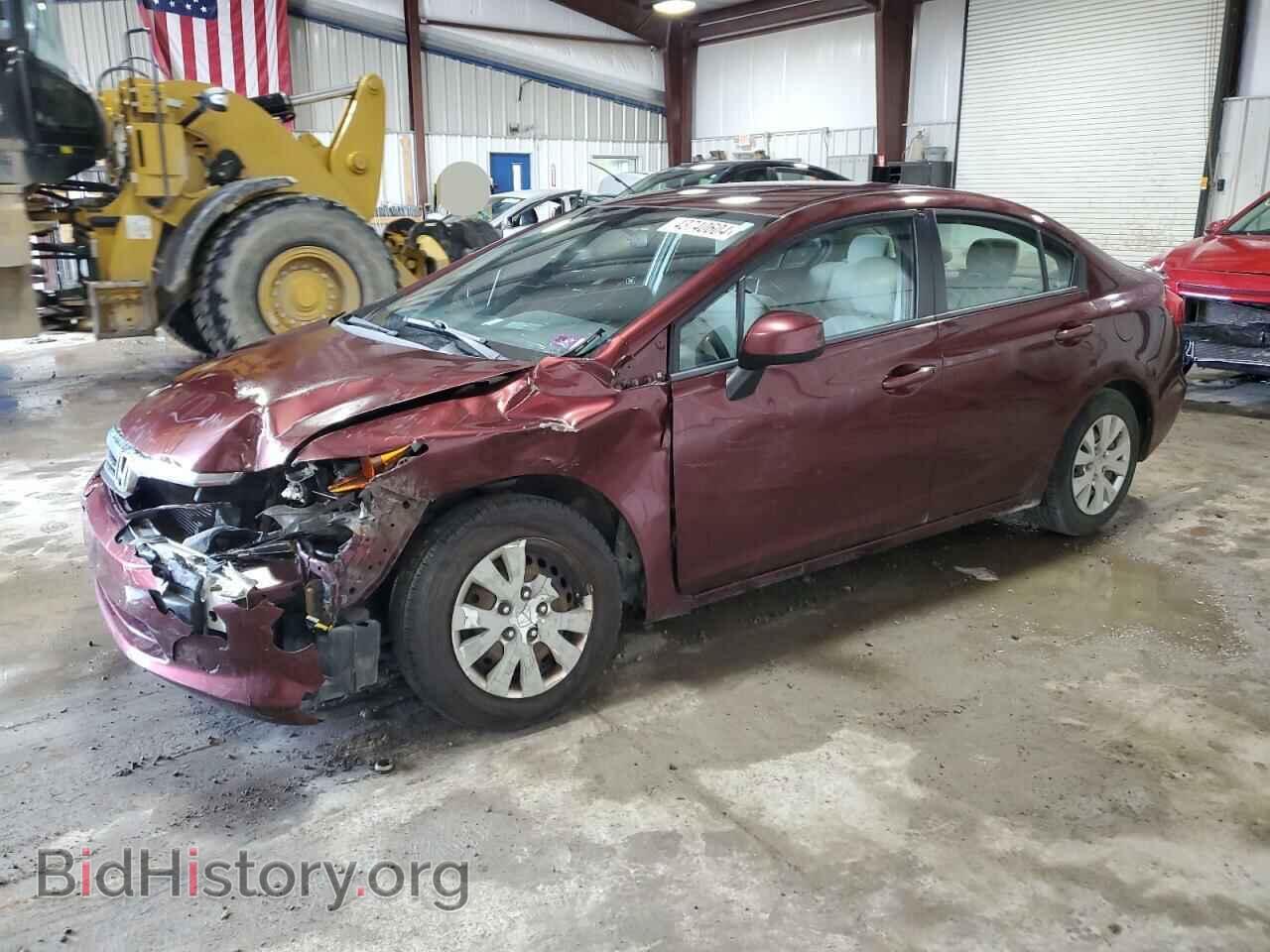 Фотография 19XFB2F52CE047576 - HONDA CIVIC 2012