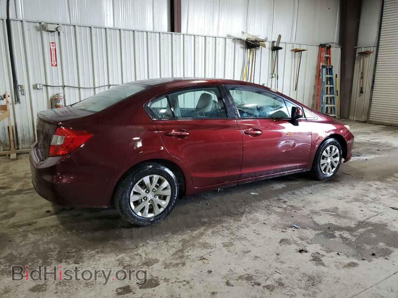 2012 HONDA CIVIC - VIN: 19XFB2F52CE047576 - Фото 3