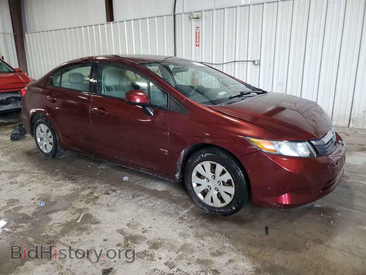 2012 HONDA CIVIC - VIN: 19XFB2F52CE047576 - Фото 4