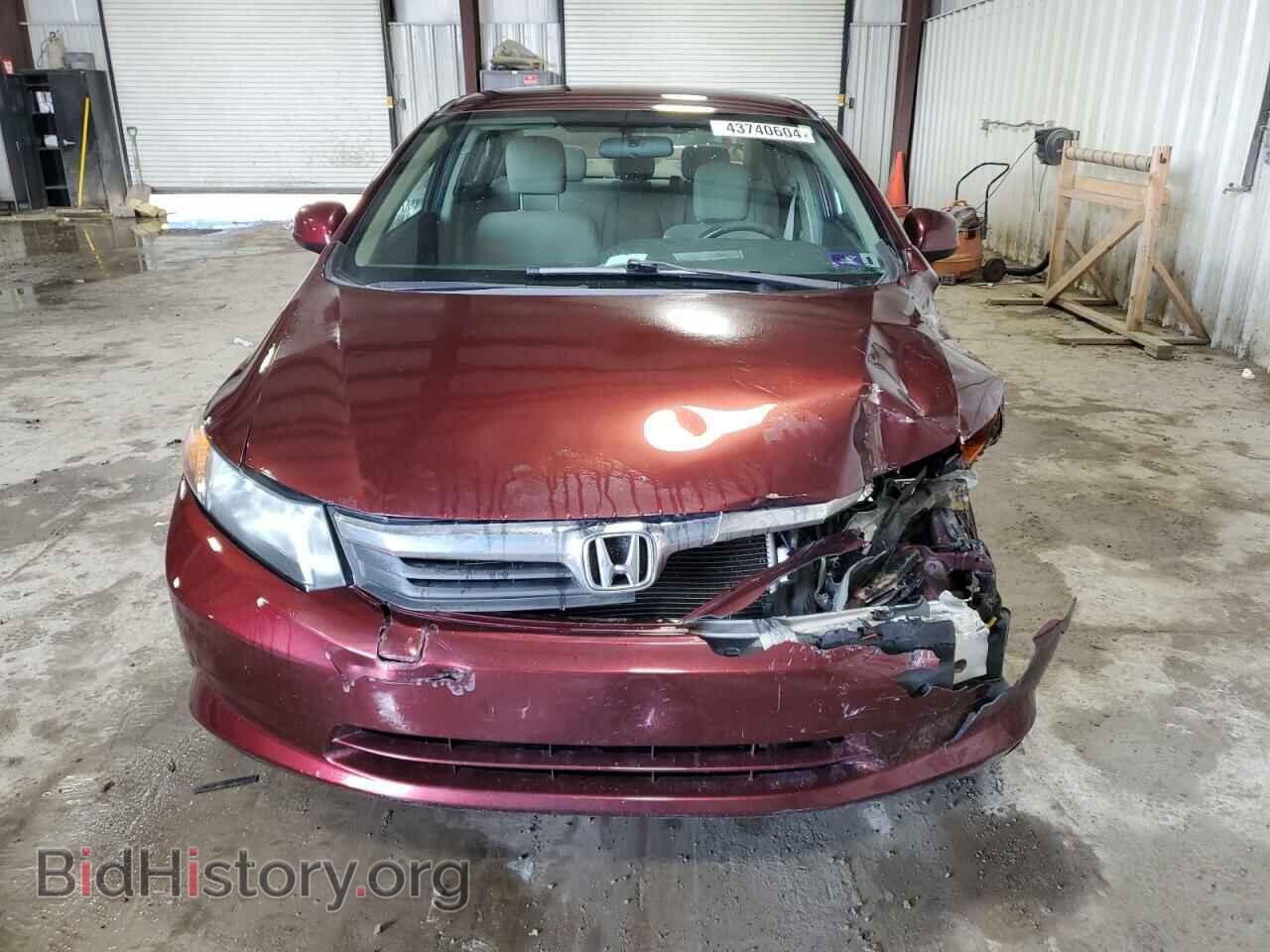 2012 HONDA CIVIC - VIN: 19XFB2F52CE047576 - Фото 5