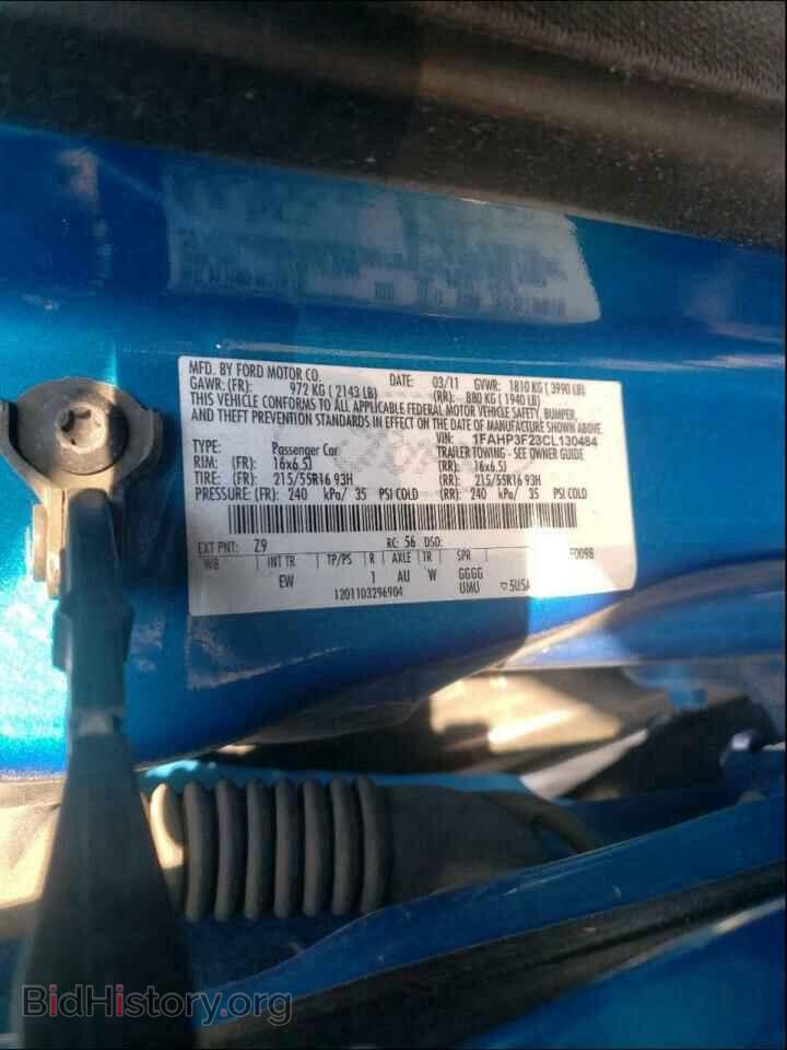 2012 FORD FOCUS - VIN: 1FAHP3F23CL130484 - Фото 10