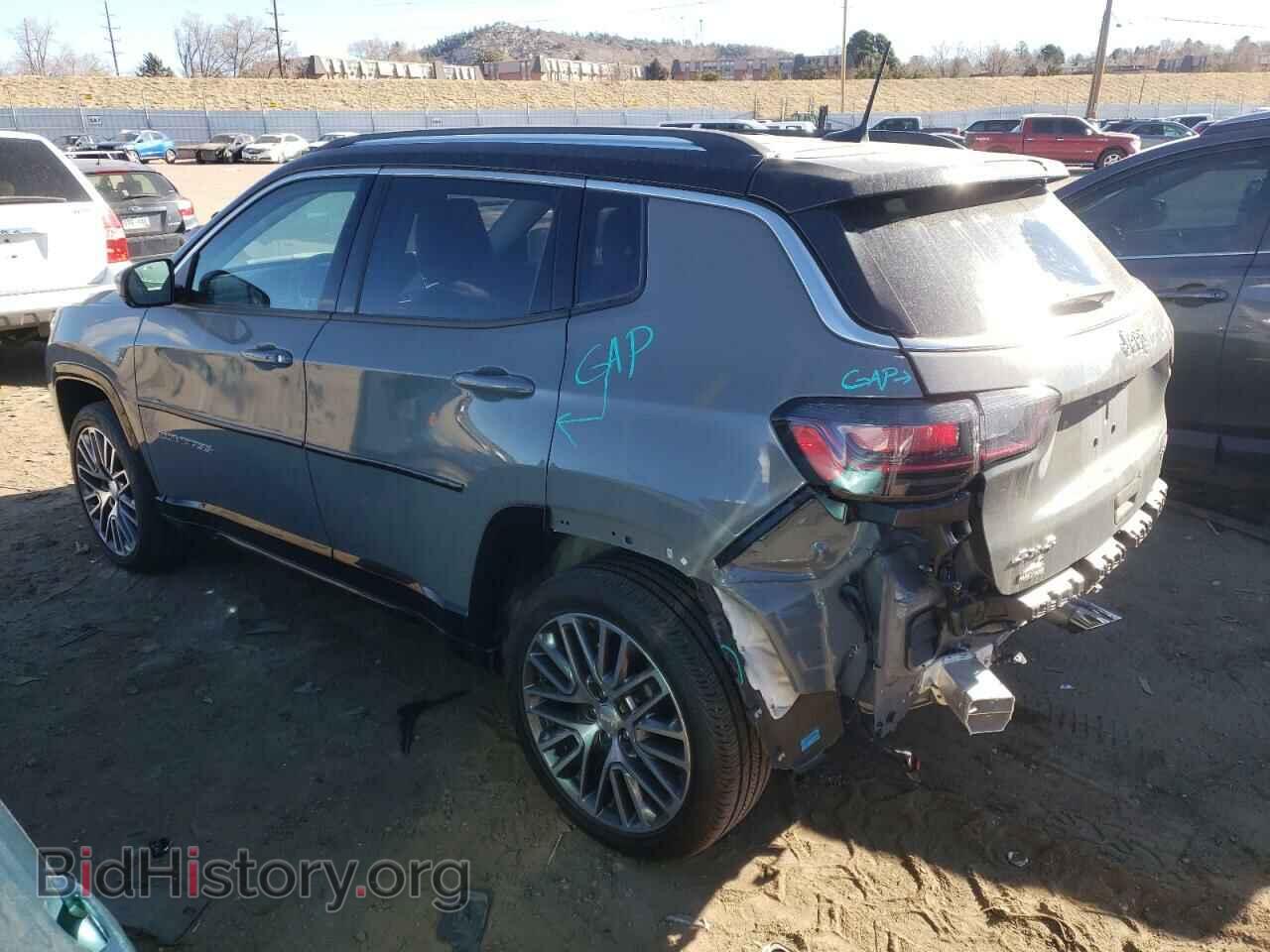 2022 JEEP COMPASS - VIN: 3C4NJDCB6NT153368 - Фото 2
