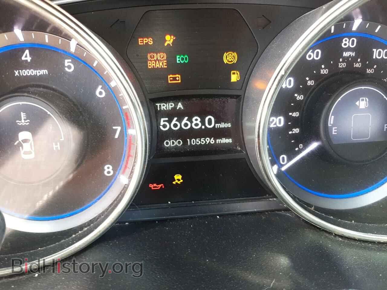 2012 HYUNDAI SONATA - VIN: 5NPEC4AC2CH366336 - Фото 8