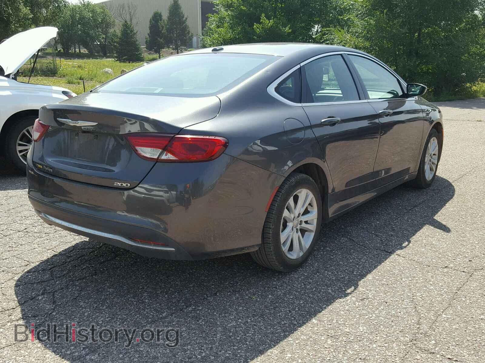 2015 CHRYSLER 200 - VIN: 1C3CCCAB7FN603548 - Photo 4