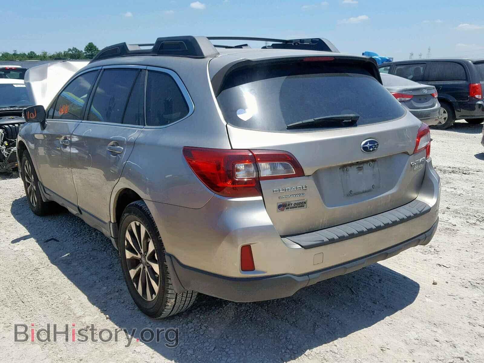 2015 SUBARU OUTBACK 2. - VIN: 4S4BSALC5F3229520 - Фото 3