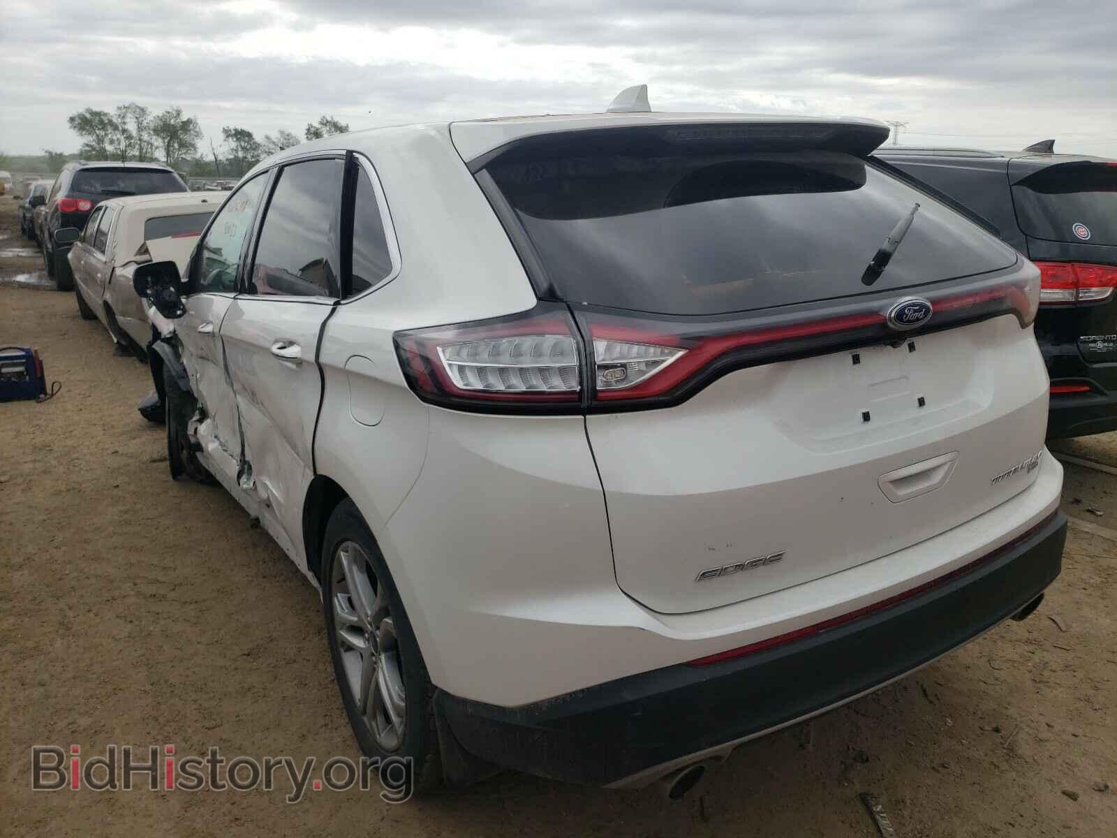 2015 FORD EDGE - VIN: 2FMTK4K85FBB12670 - Фото 3