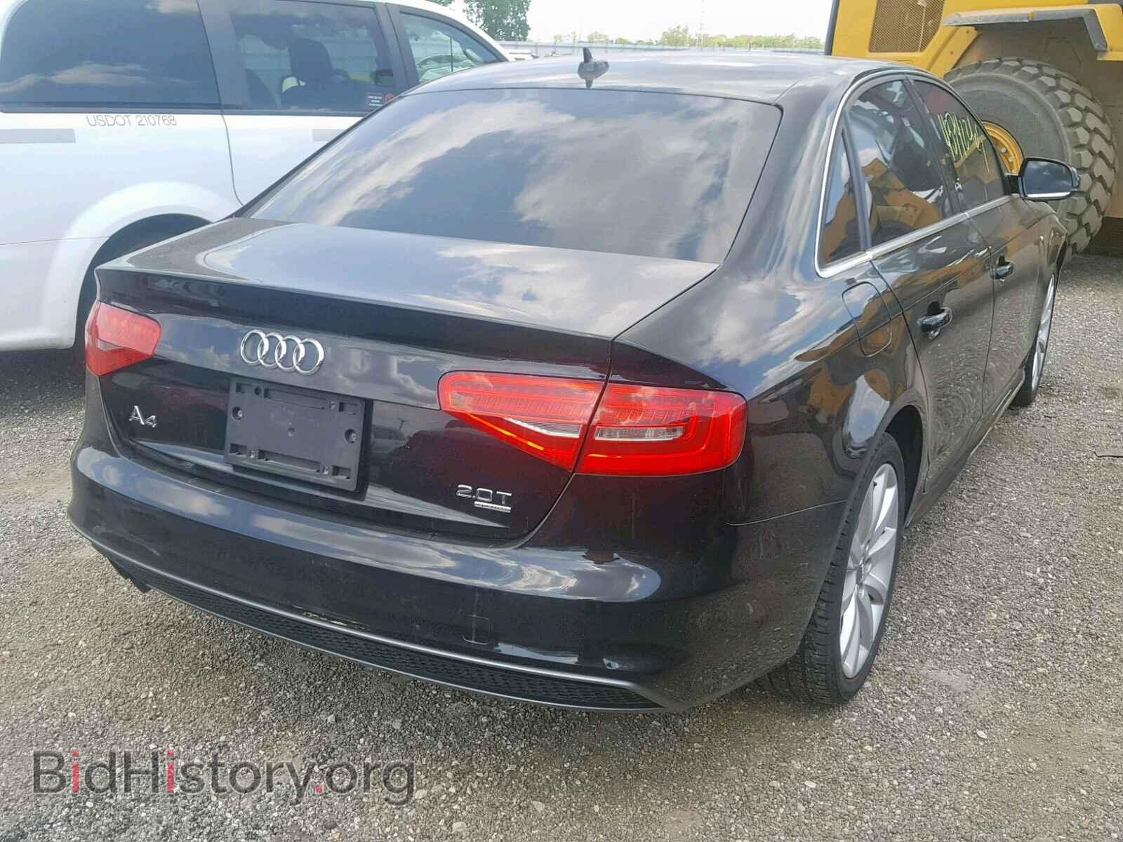 2014 AUDI A4 - VIN: WAUBFAFL4EN030558 - Photo 4