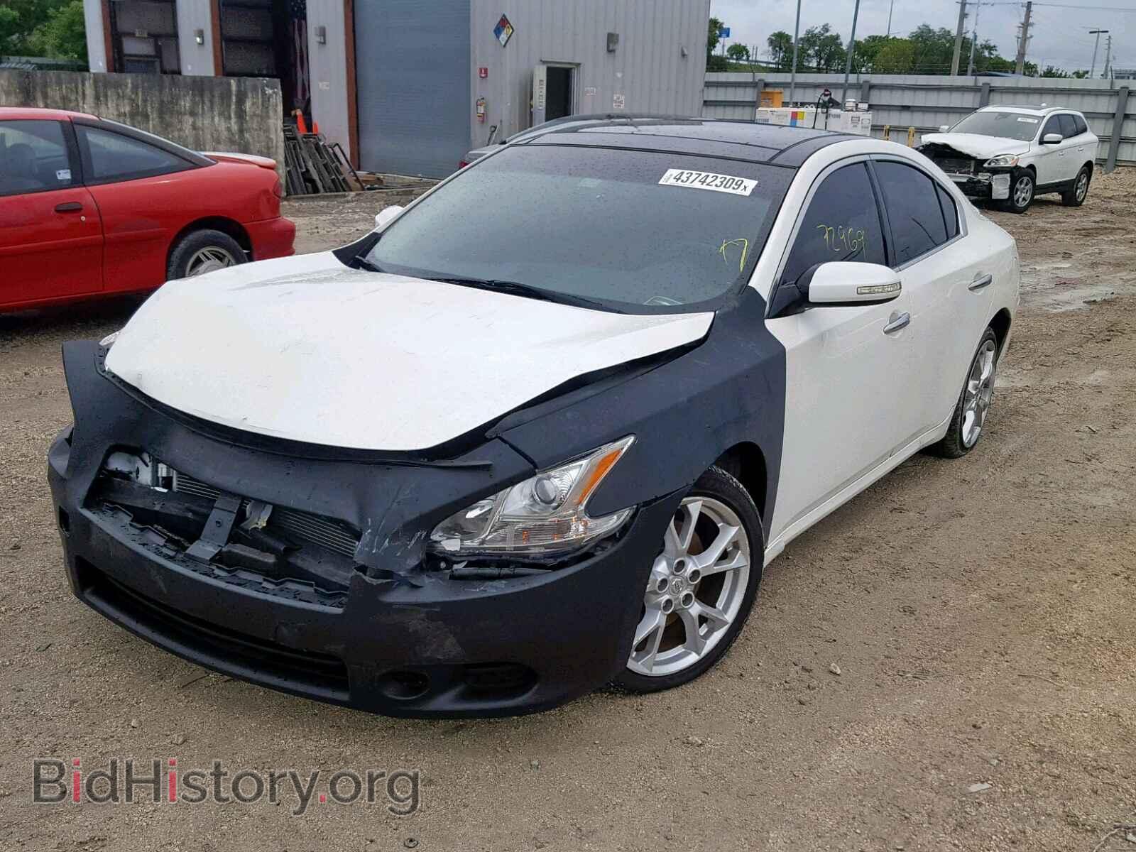 2012 NISSAN MAXIMA S - VIN: 1N4AA5APXCC836885 - Фото 2