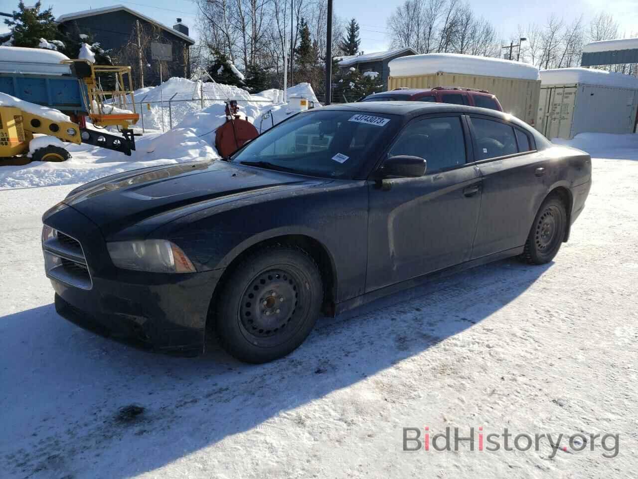 Photo 2C3CDXHG8DH574184 - DODGE CHARGER 2013