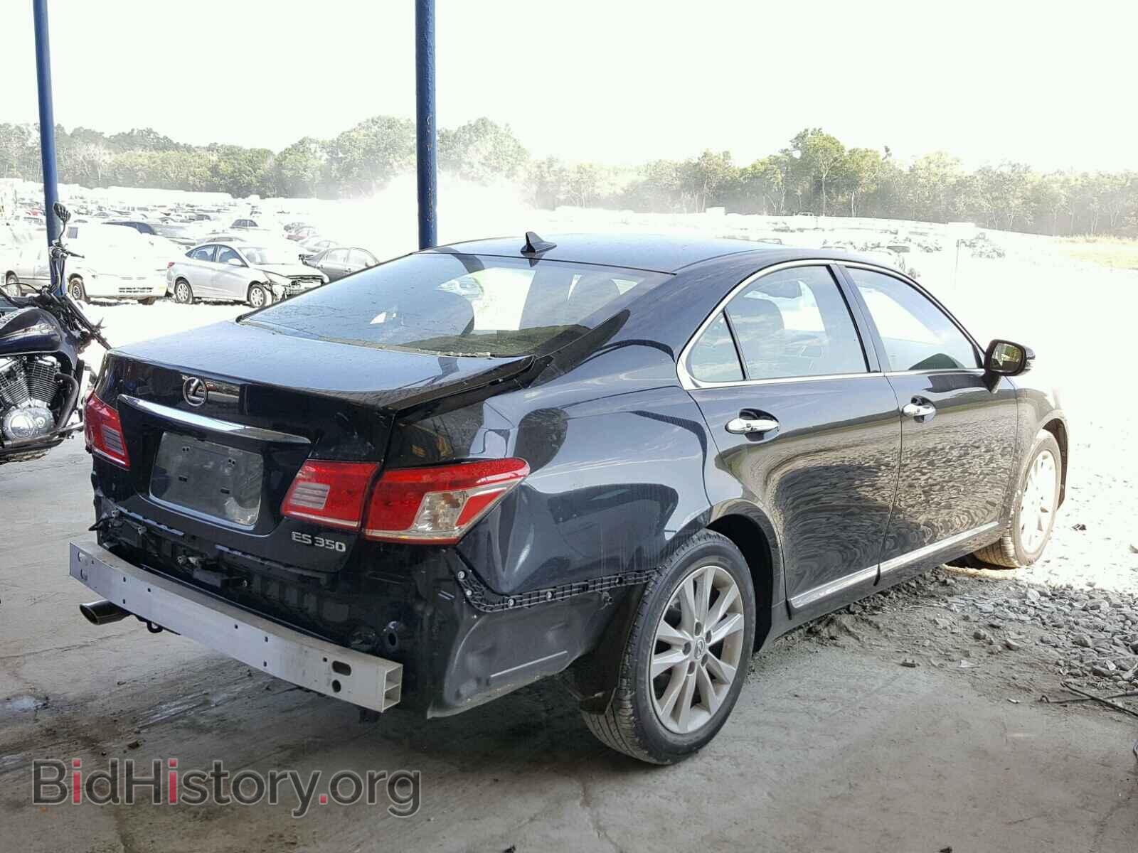2012 LEXUS ES350 - VIN: JTHBK1EG2C2499096 - Фото 4
