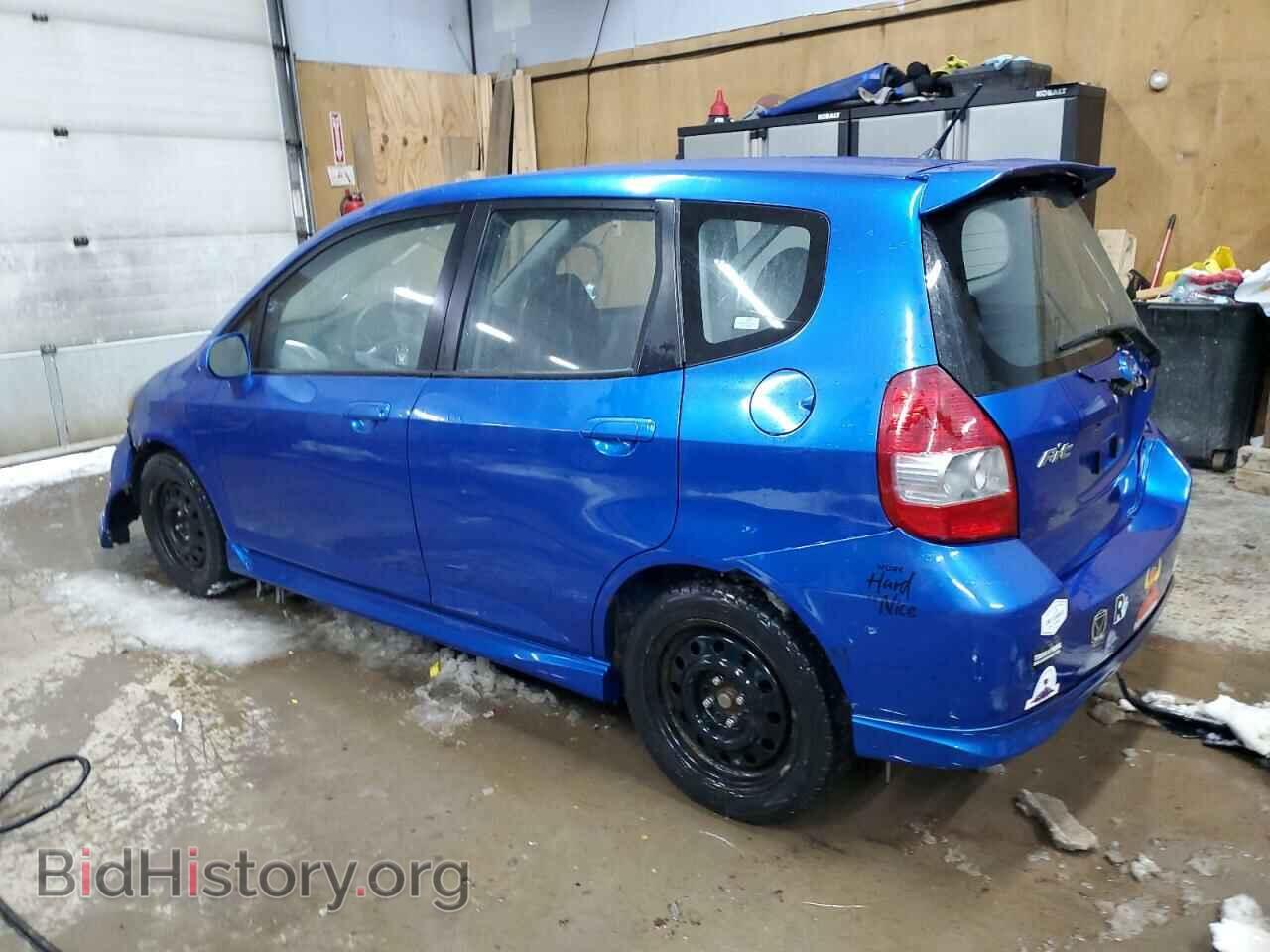 2007 HONDA FIT - VIN: JHMGD38697S009337 - Фото 2
