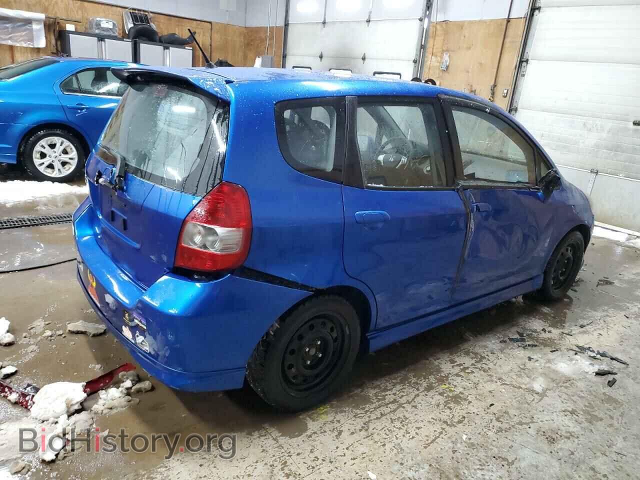 2007 HONDA FIT - VIN: JHMGD38697S009337 - Фото 3