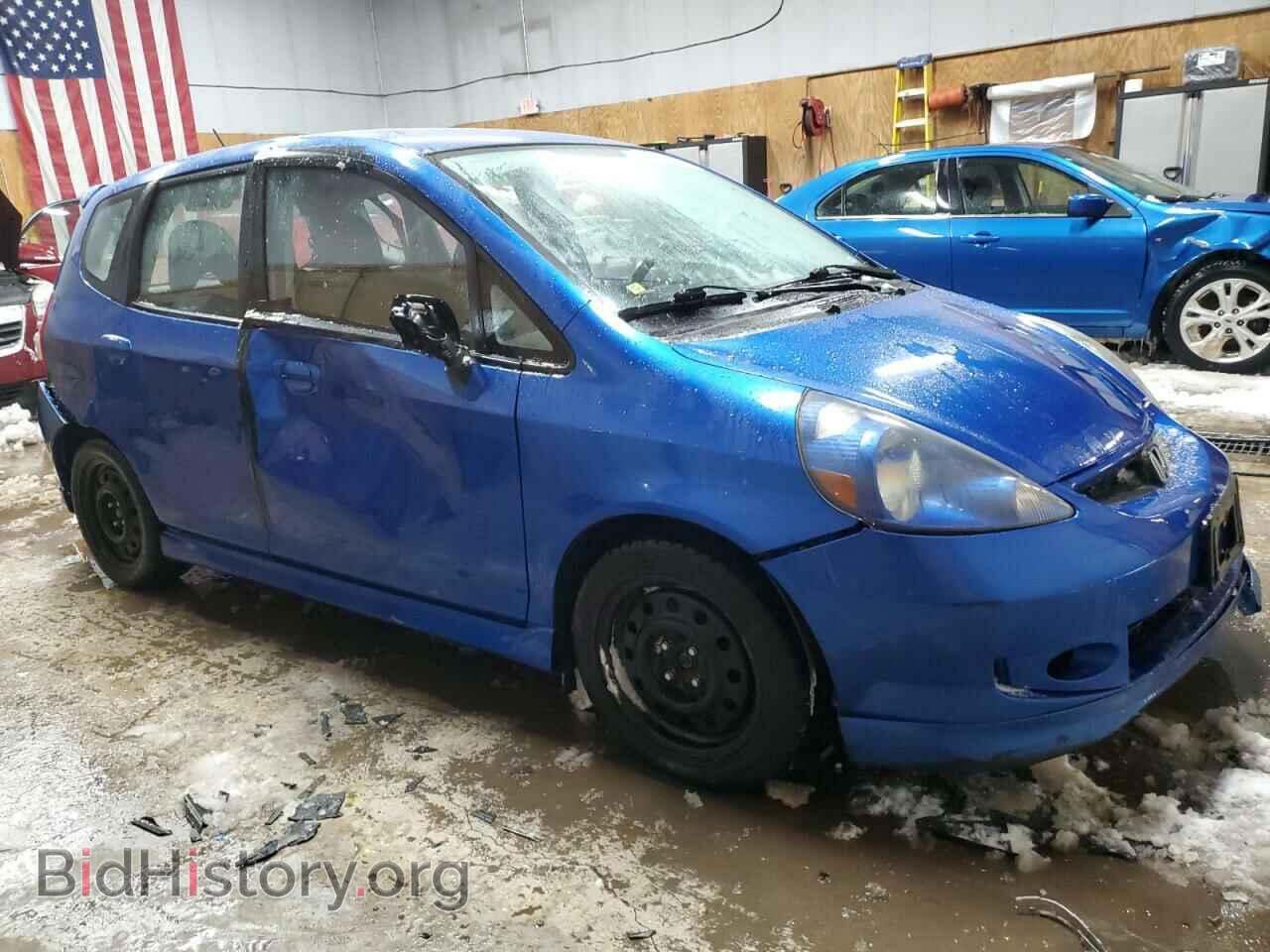 2007 HONDA FIT - VIN: JHMGD38697S009337 - Фото 4