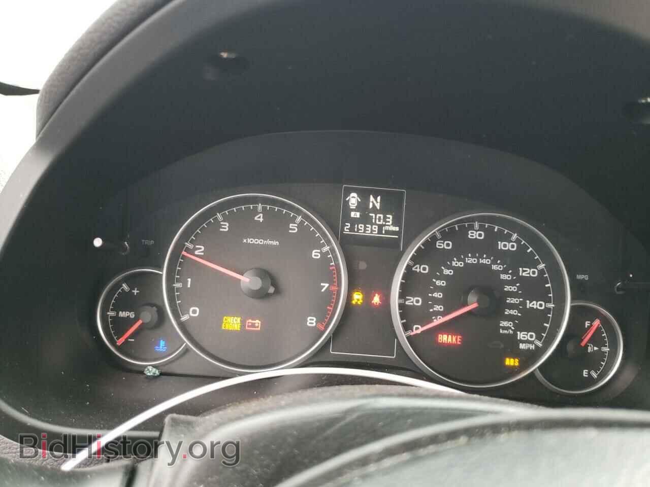 2013 SUBARU LEGACY - VIN: 4S3BMEA62D2007202 - Фото 9
