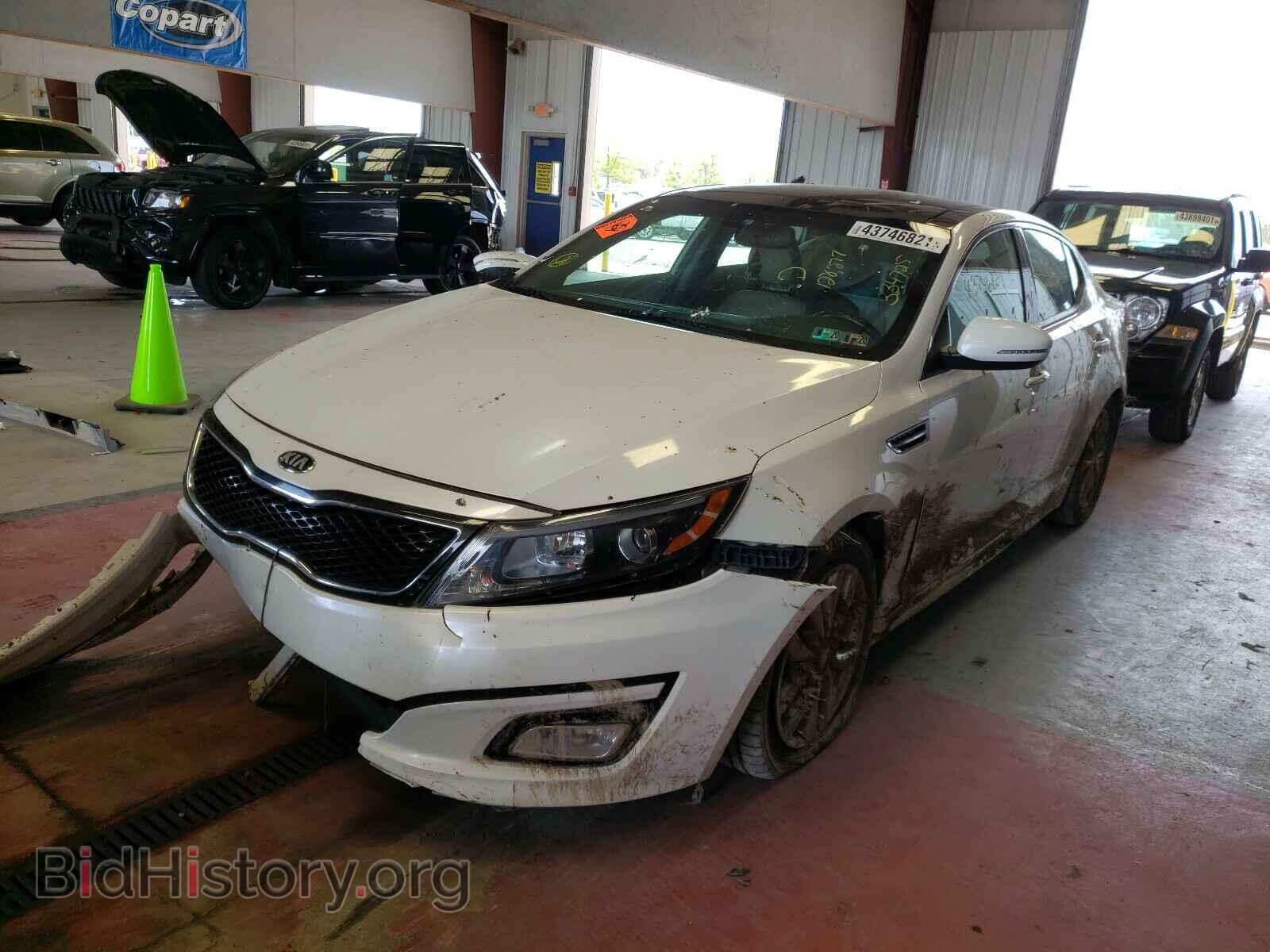 2014 KIA OPTIMA - VIN: 5XXGN4A71EG334725 - Фото 2