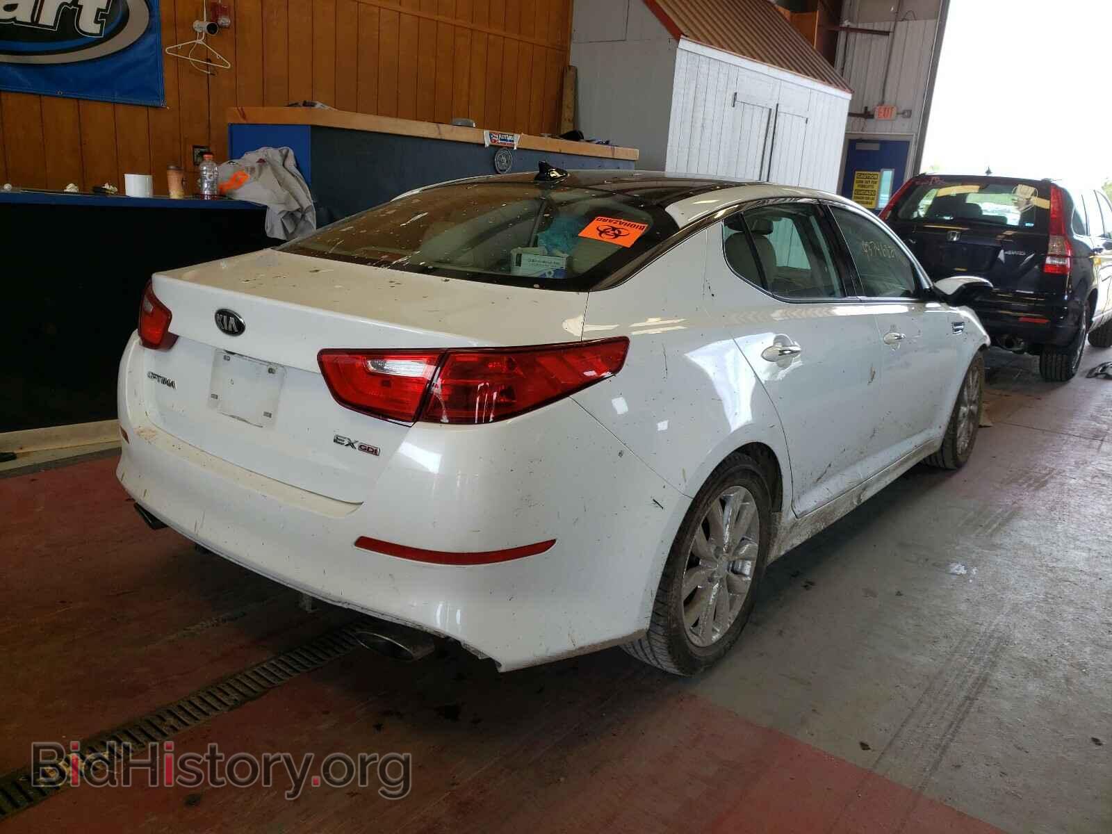 2014 KIA OPTIMA - VIN: 5XXGN4A71EG334725 - Фото 4