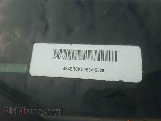 2011 SUBARU OUTBACK - VIN: 4S4BRCKC0B3415629 - Фото 10