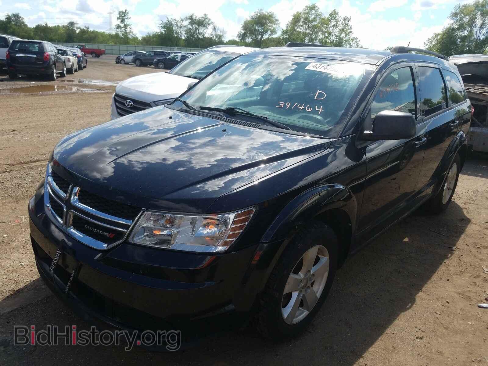 2012 DODGE JOURNEY - VIN: 3C4PDCAB5CT391464 - Фото 2