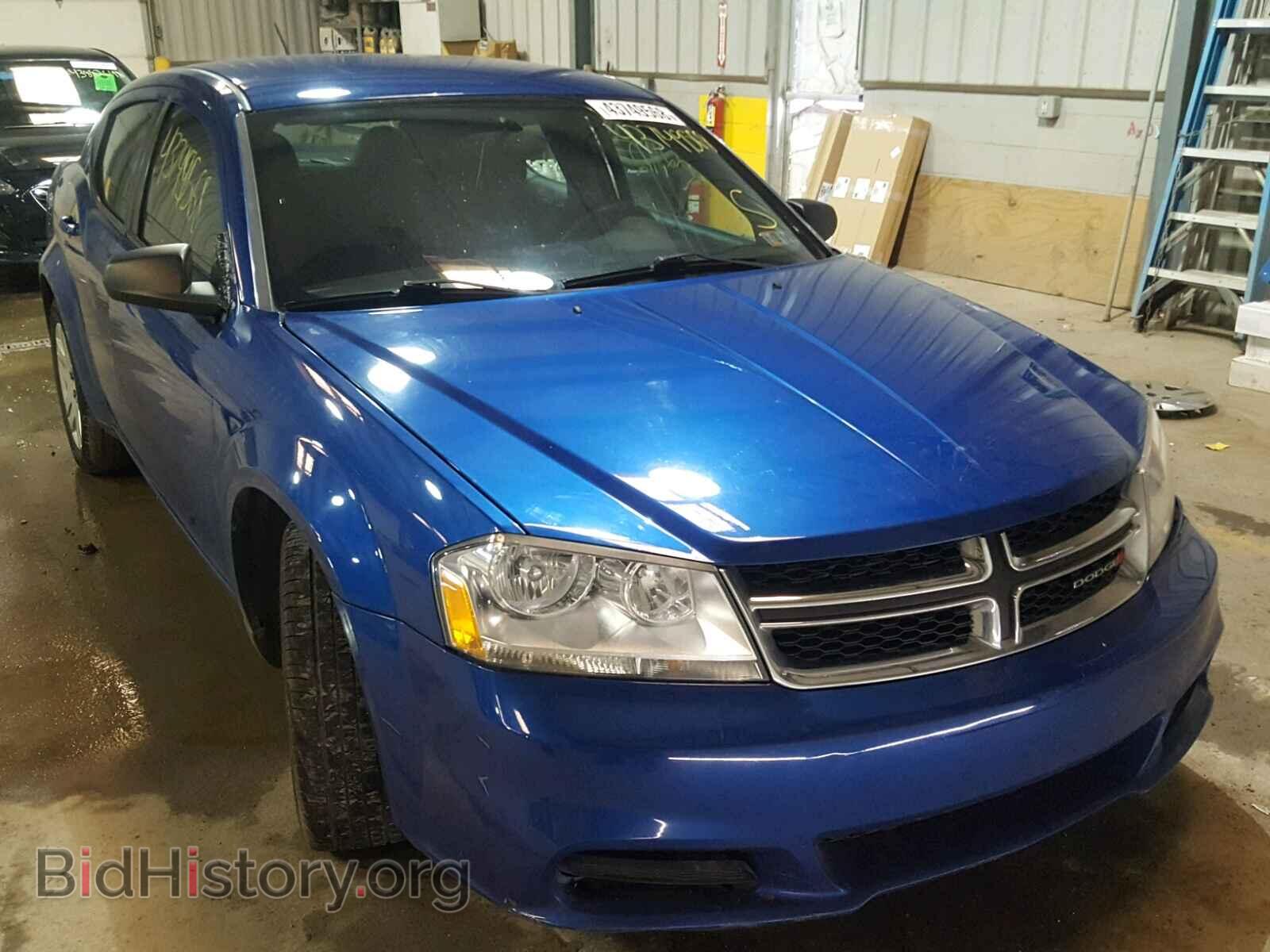 Photo 1C3CDZAB9DN614175 - DODGE AVENGER 2013