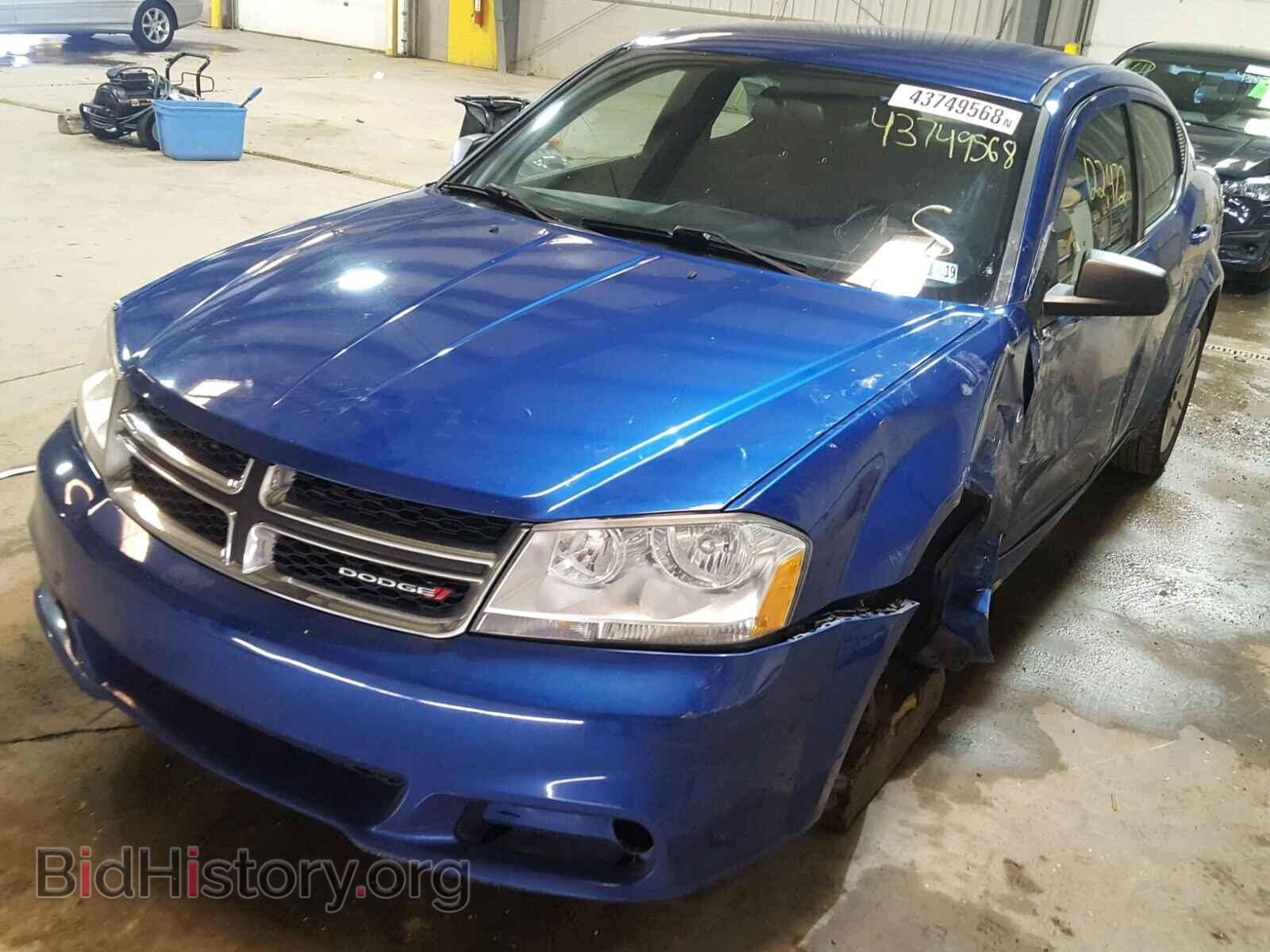 2013 DODGE AVENGER - VIN: 1C3CDZAB9DN614175 - Photo 2