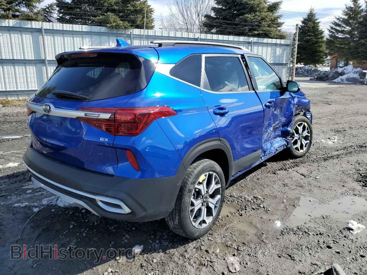 2021 KIA SELTOS - VIN: KNDERCAA6M7184121 - Фото 3