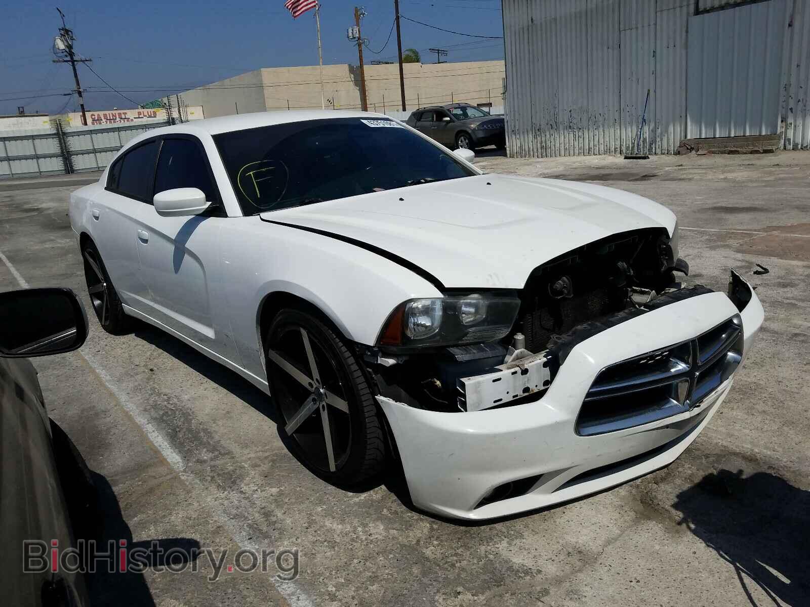Photo 2C3CDXHG5DH605536 - DODGE CHARGER 2013