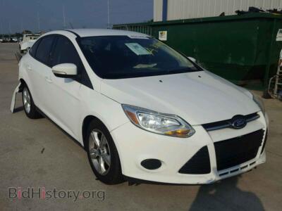 2013 Ford FOCUS SE, white — VIN 1FADP3F29DL294399, Copart