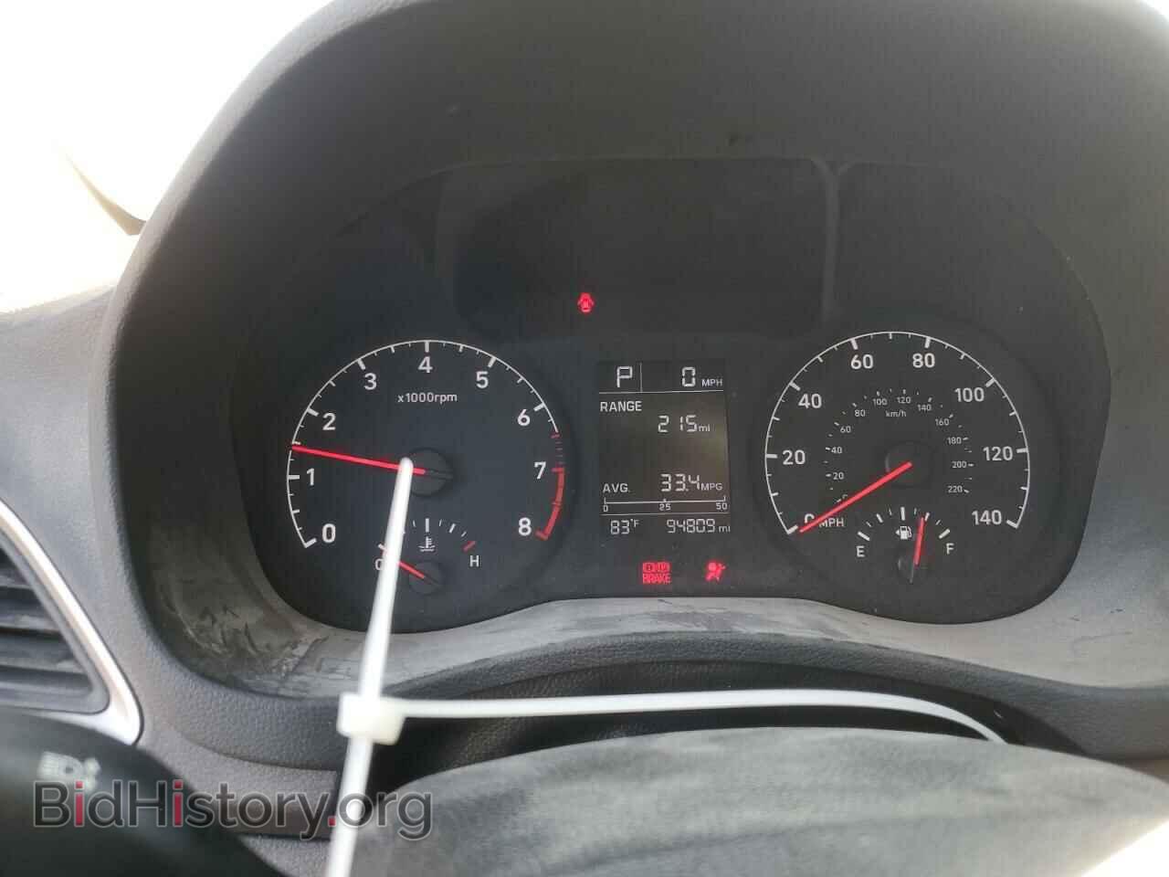 2019 HYUNDAI ACCENT - VIN: 3KPC24A37KE064179 - Фото 9