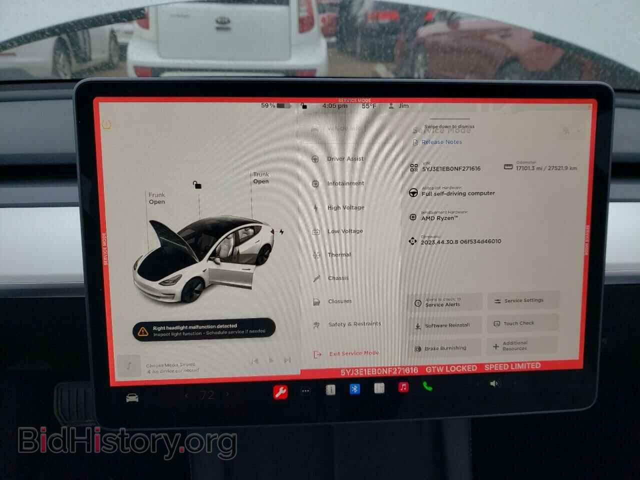 2022 TESLA MODEL 3 - VIN: 5YJ3E1EB0NF271616 - Photo 9