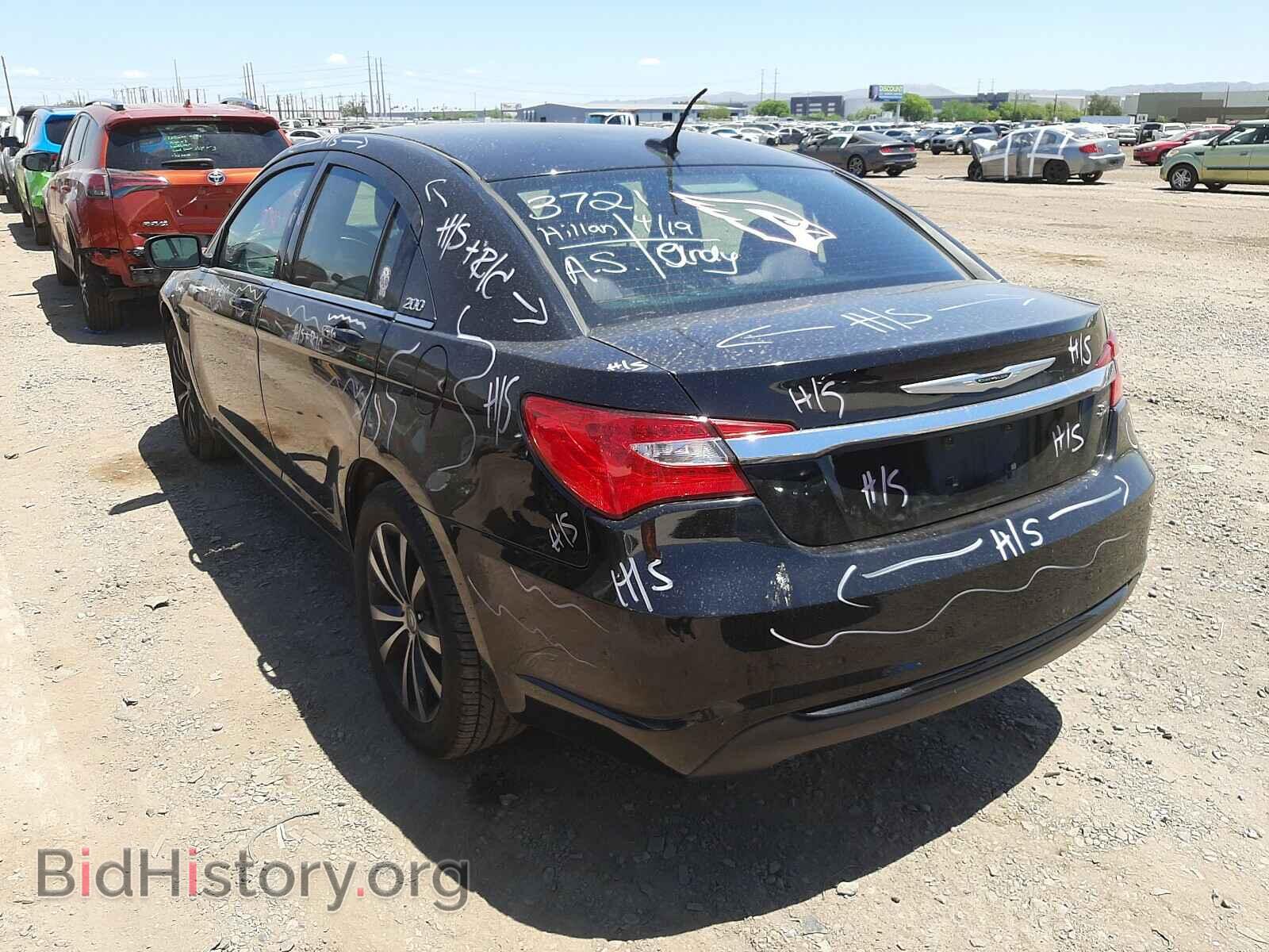 2013 CHRYSLER 200 - VIN: 1C3CCBBB3DN618781 - Фото 3