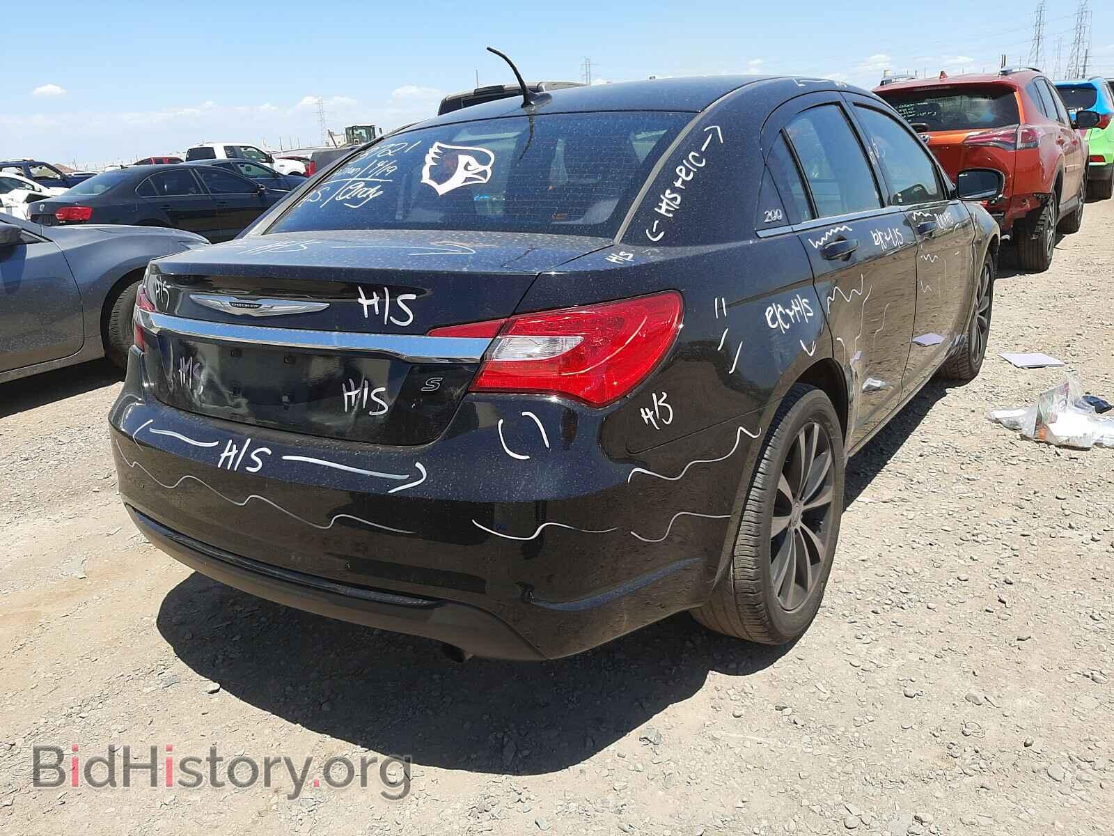 2013 CHRYSLER 200 - VIN: 1C3CCBBB3DN618781 - Фото 4