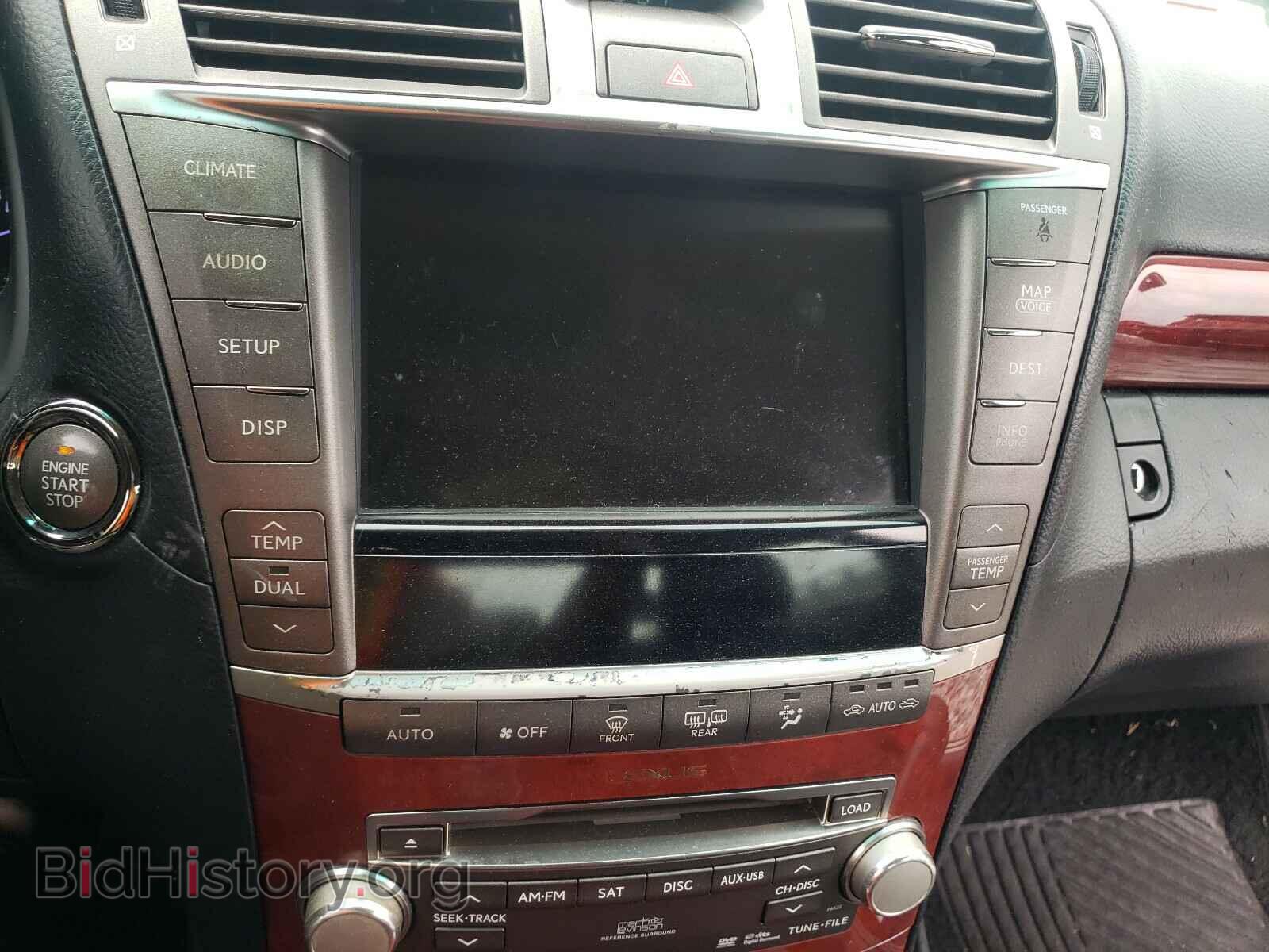 2010 LEXUS LS460 - VIN: JTHCL5EF5A5005101 - Фото 9