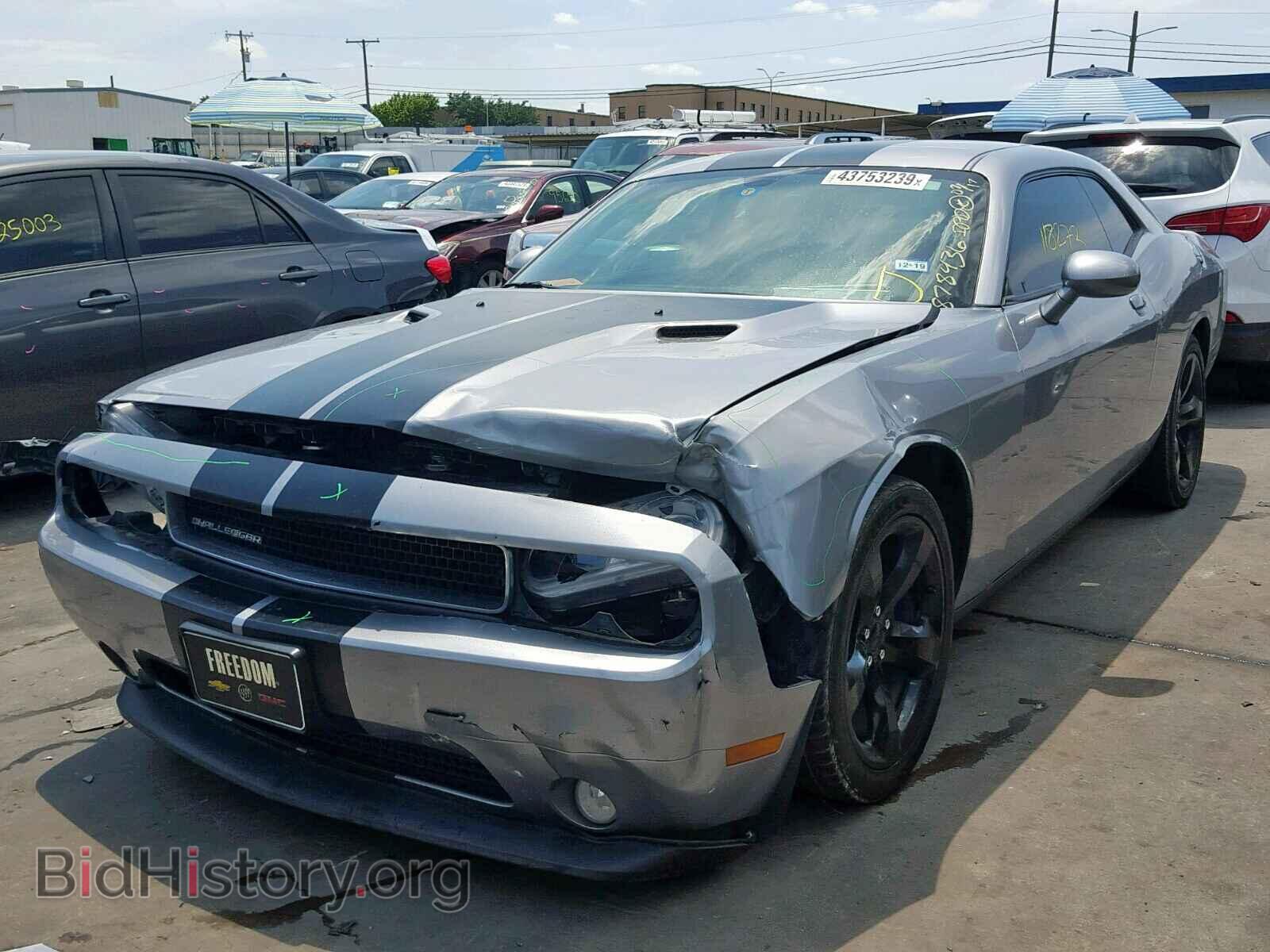 2014 DODGE CHALLENGER - VIN: 2C3CDYAGXEH162351 - Фото 2