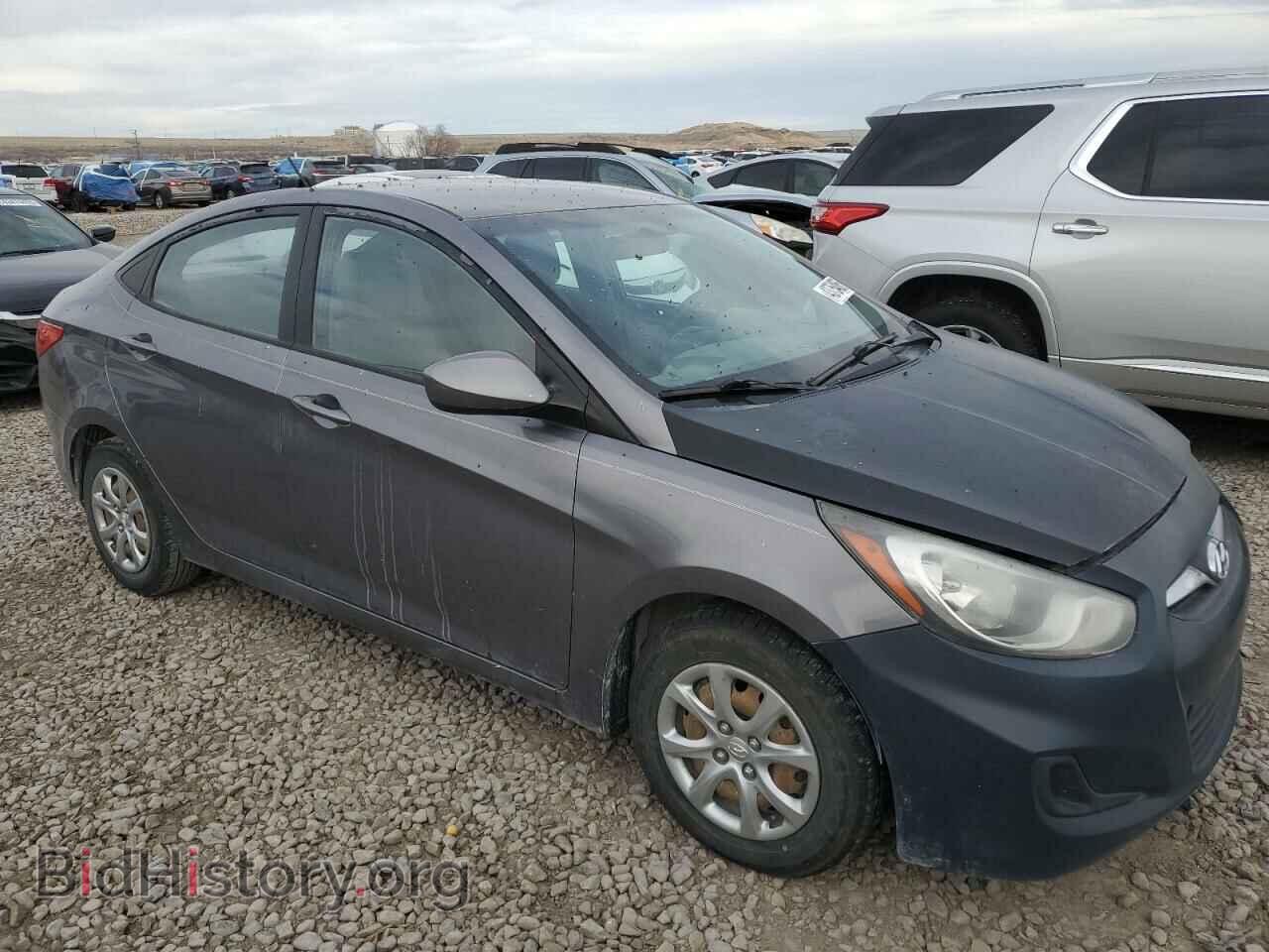 2013 HYUNDAI ACCENT - VIN: KMHCT4AE7DU507753 - Фото 4